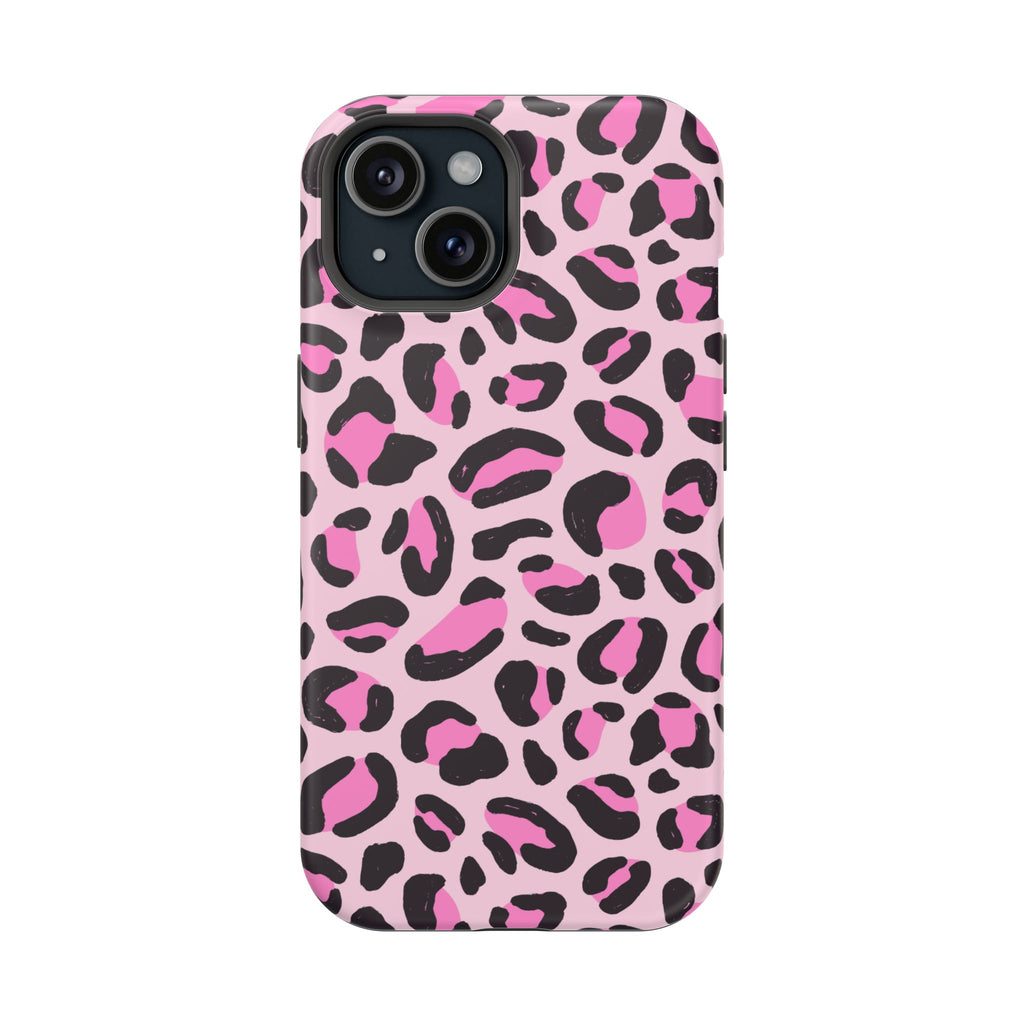Pink Safari Impact-Resistant MagSafe Phone Case