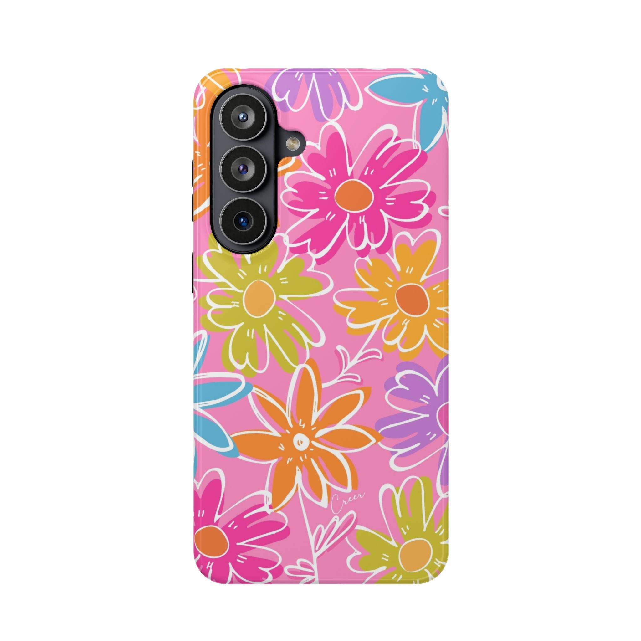 Flower Fiesta Impact-Resistant MagSafePhone Case