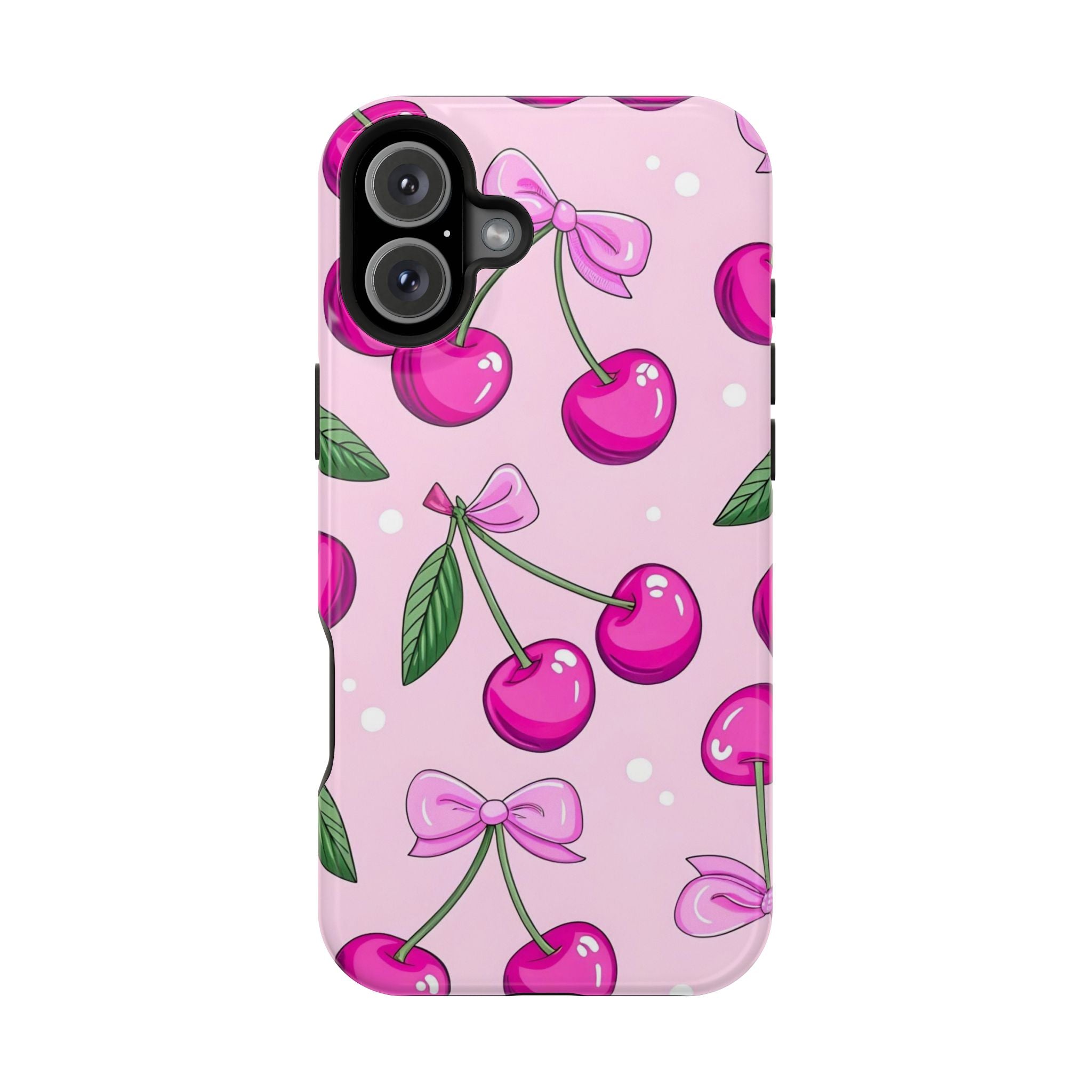 Cherry Cutie Impact-Resistant MagSafe Phone Case