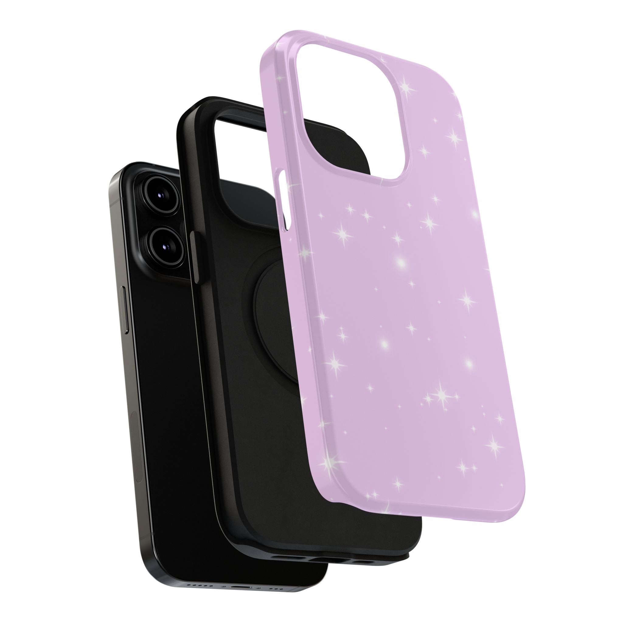 Sparkling Lilac Impact MagSafe Phone Case