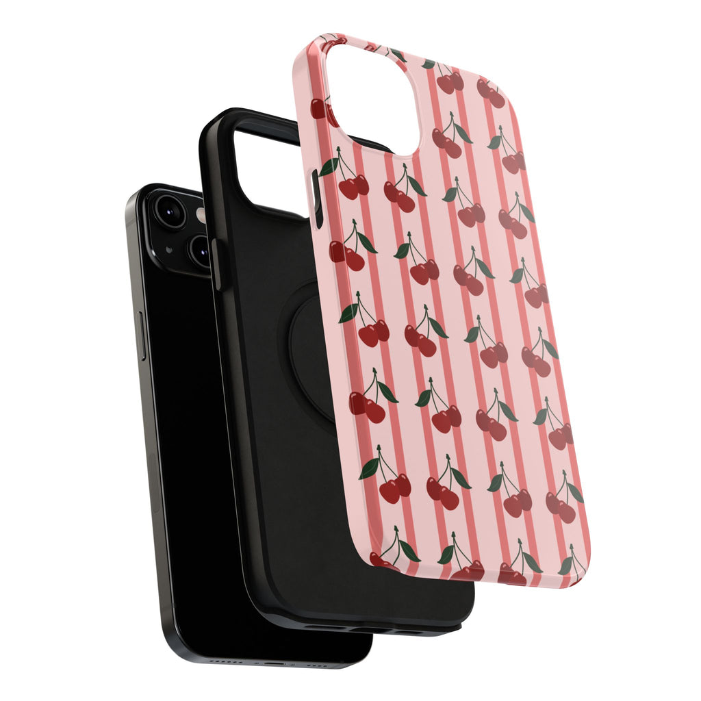 Cherry Kiss MagSafe Impact-Resistant Case