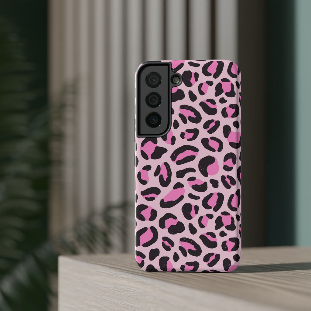 Pink Safari Impact-Resistant MagSafe Phone Case