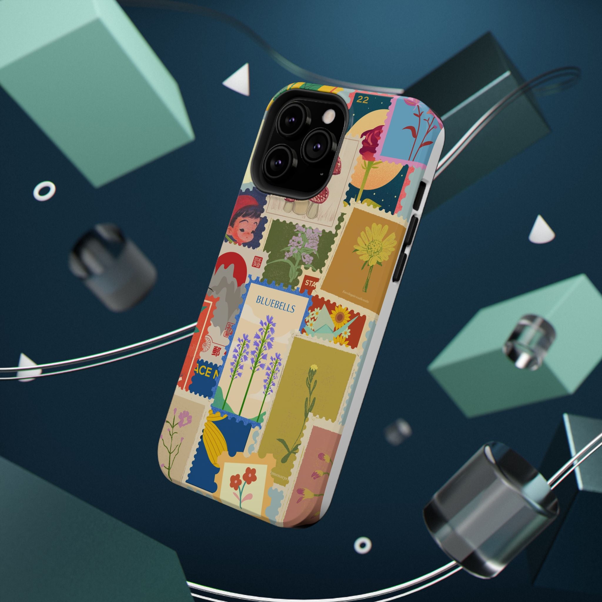 Botanical Journey Impact-Resistant MagSafe Phone Case
