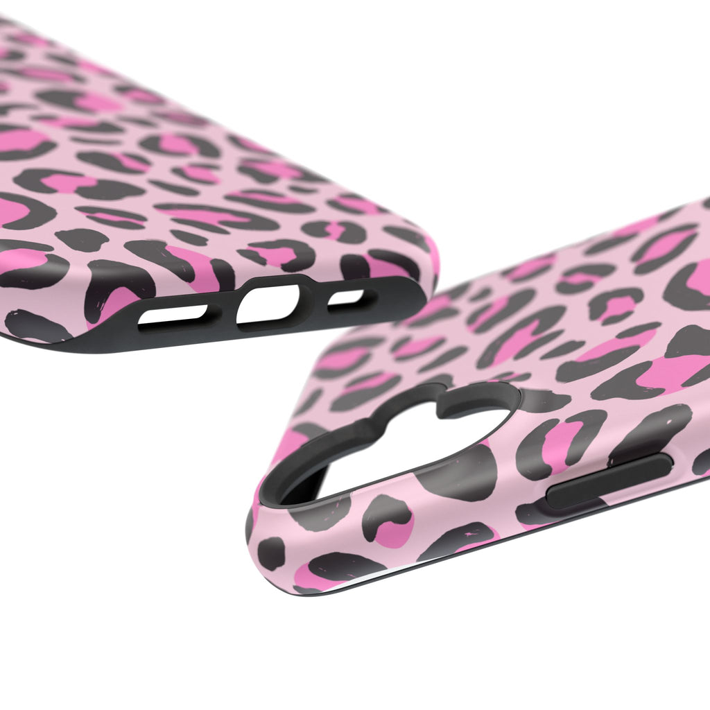 Pink Safari Impact-Resistant MagSafe Phone Case