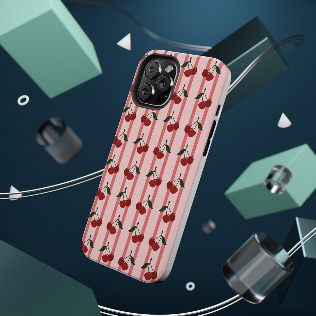 Cherry Kiss MagSafe Impact-Resistant Case