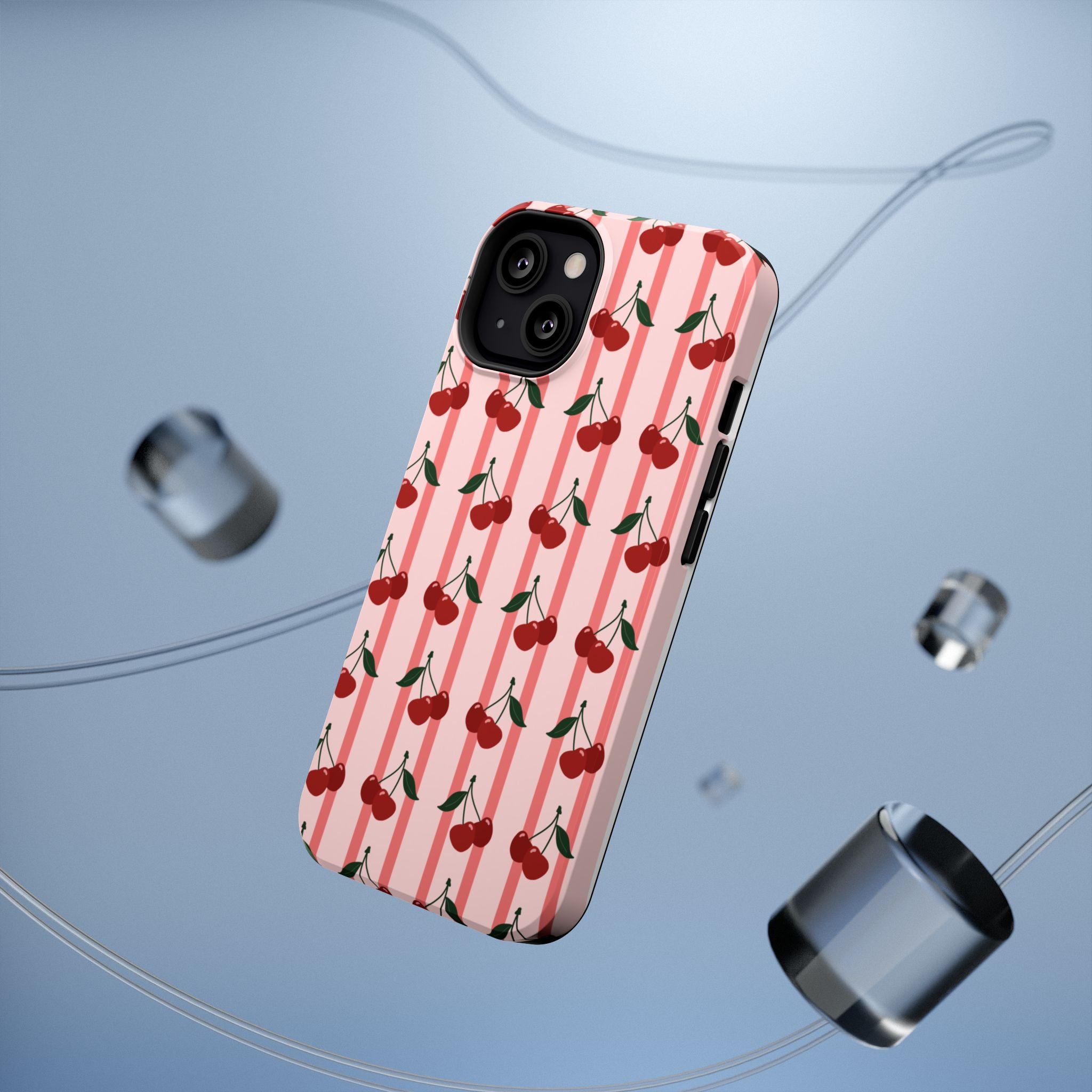 Cherry Kiss MagSafe Impact-Resistant Case