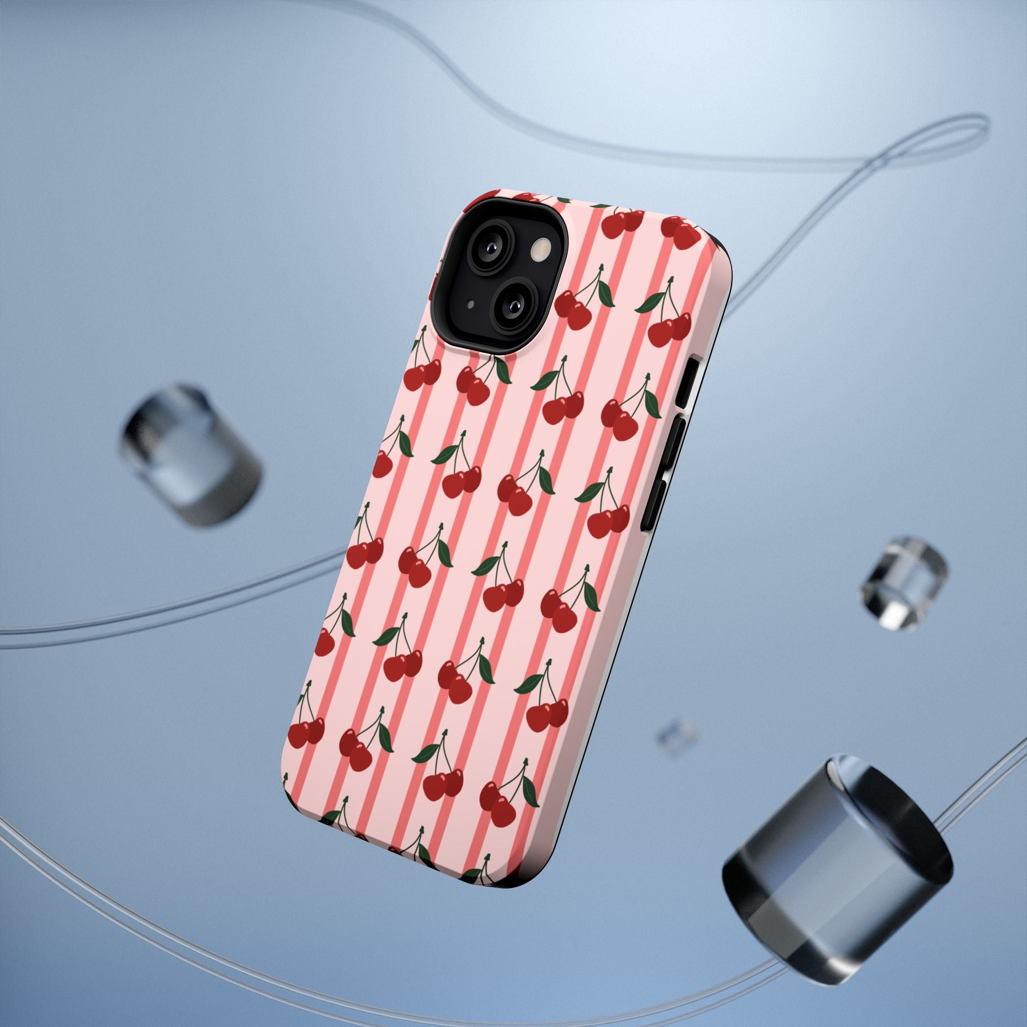 Cherry Kiss MagSafe Impact-Resistant Case
