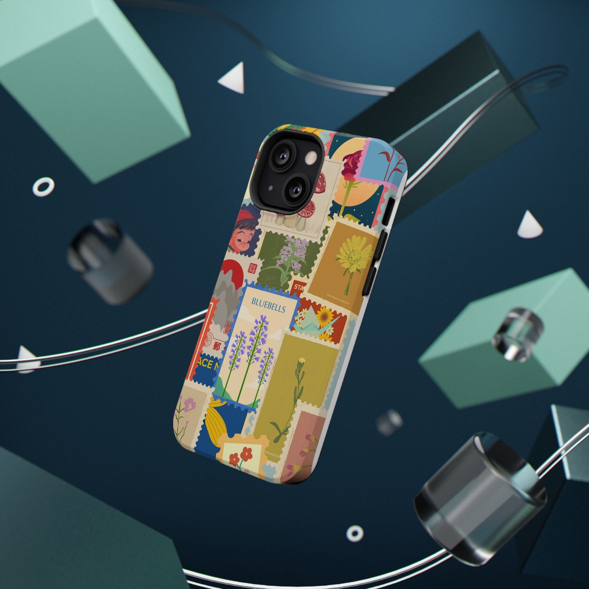 Botanical Journey Impact-Resistant MagSafe Phone Case