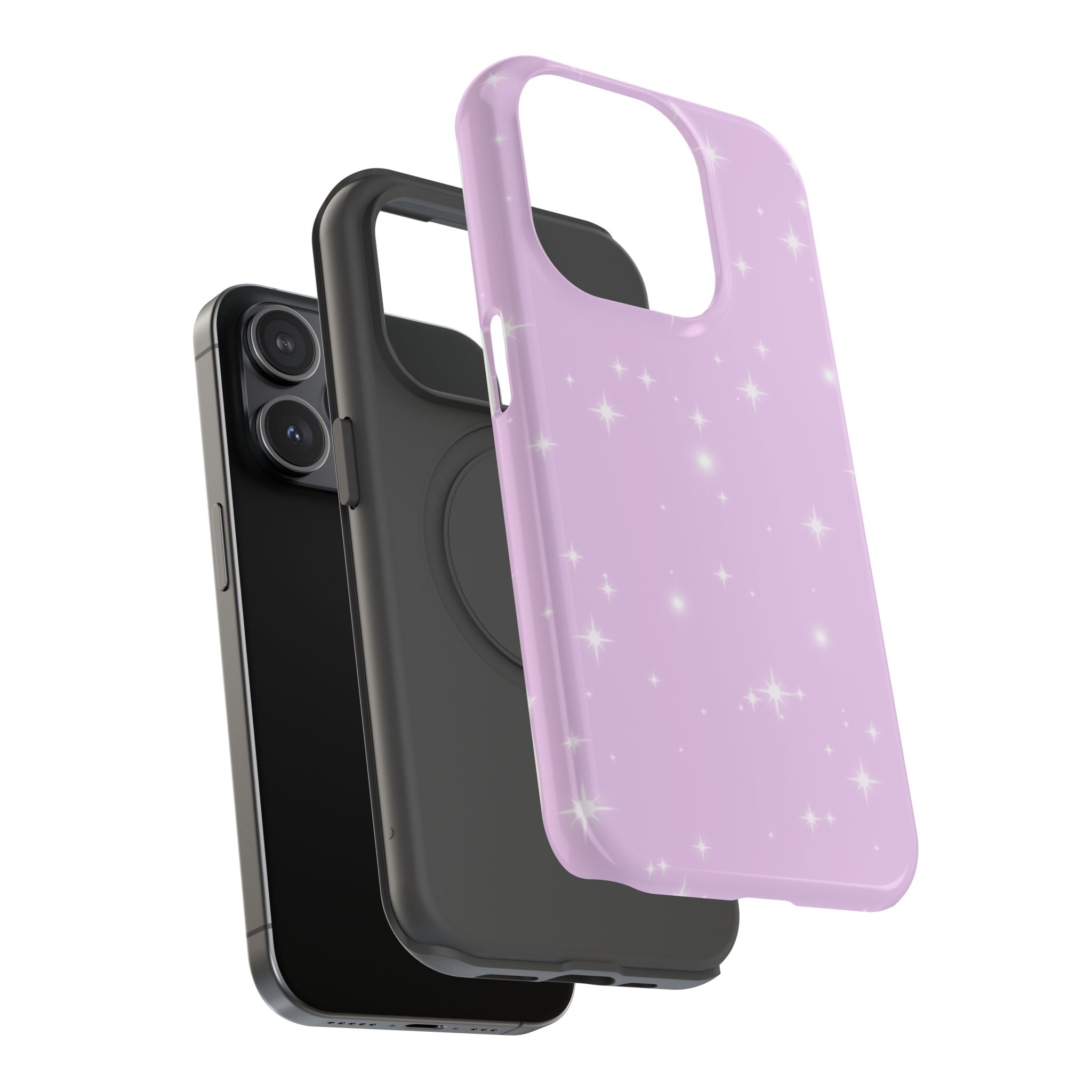 Sparkling Lilac Impact MagSafe Phone Case