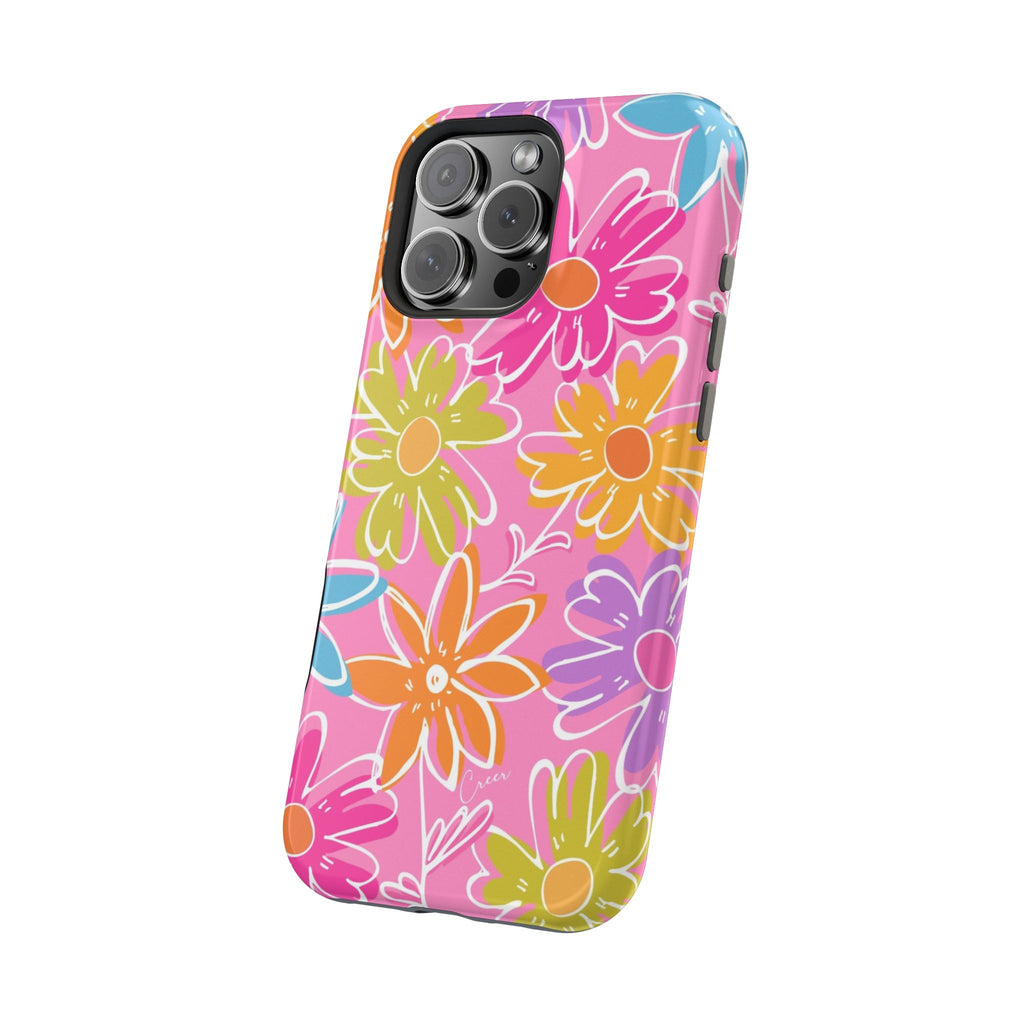 Flower Fiesta Impact-Resistant MagSafePhone Case