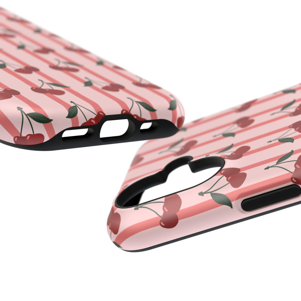 Cherry Kiss MagSafe Impact-Resistant Case
