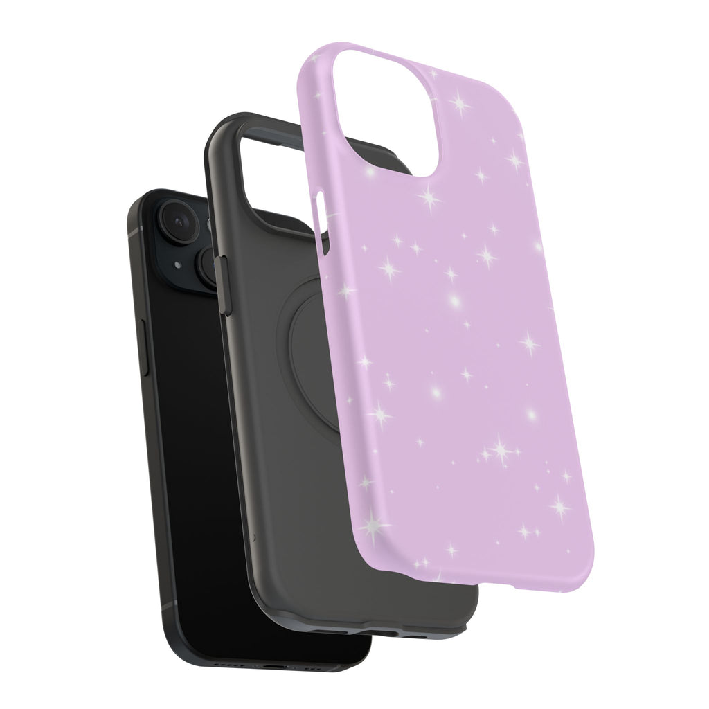 Sparkling Lilac Impact MagSafe Phone Case