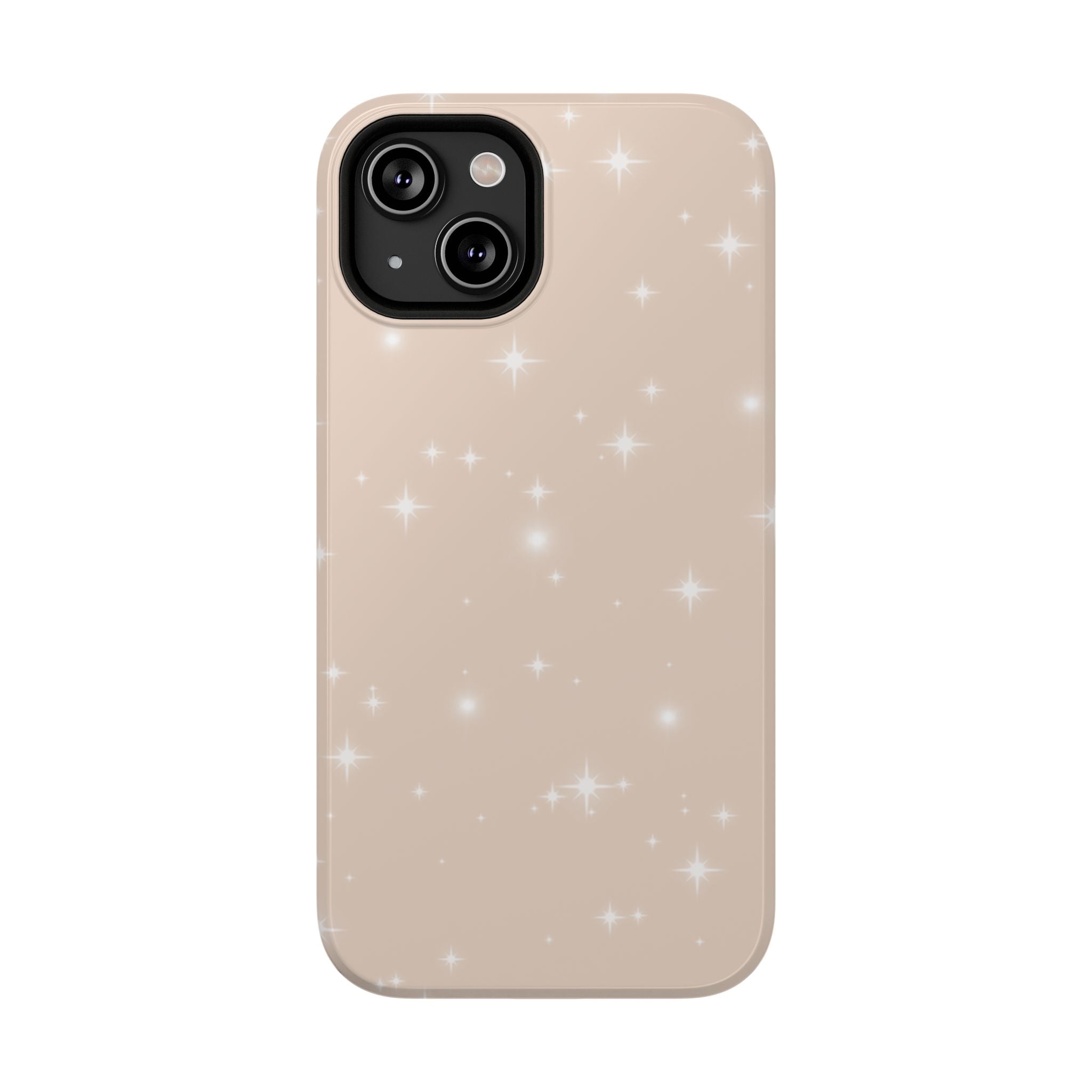 Sparkling Beige Impact-Resistant MagSafe Phone Case