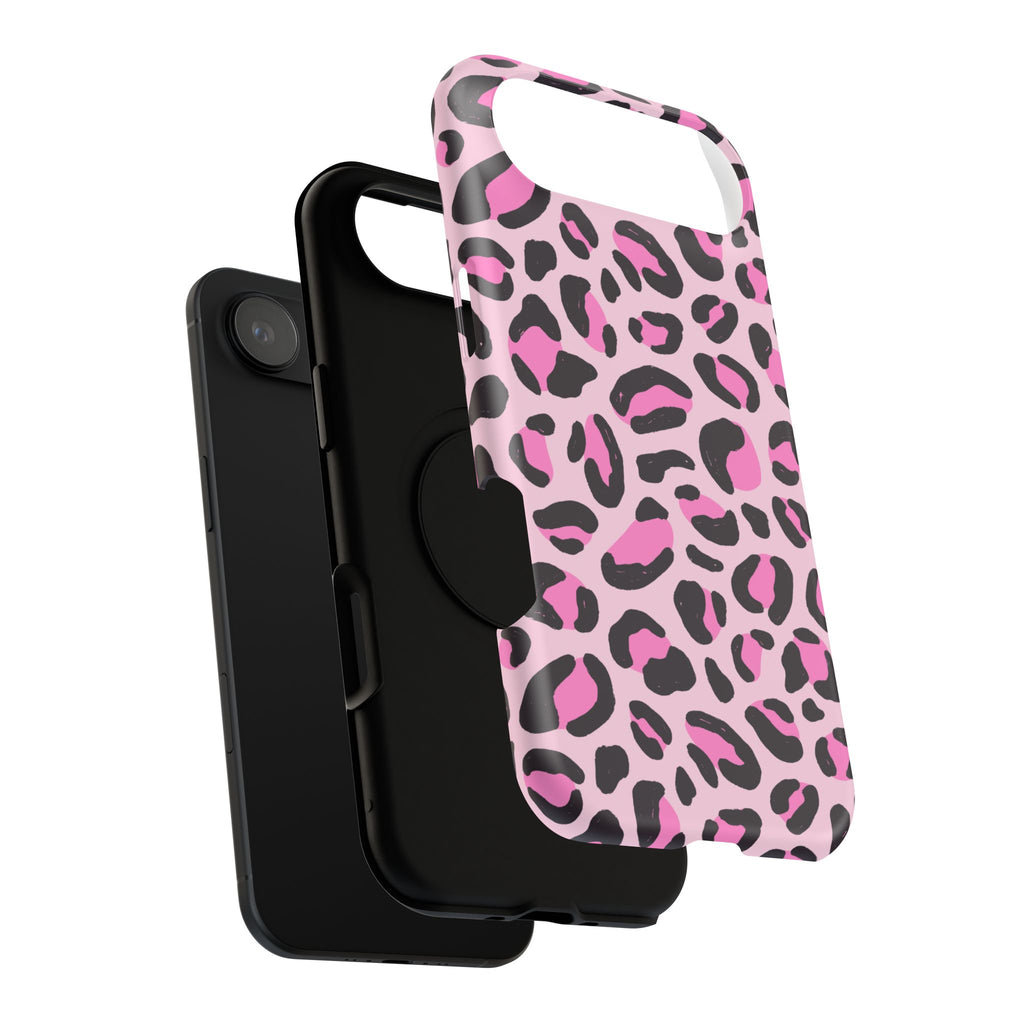 Pink Safari Impact-Resistant MagSafe Phone Case