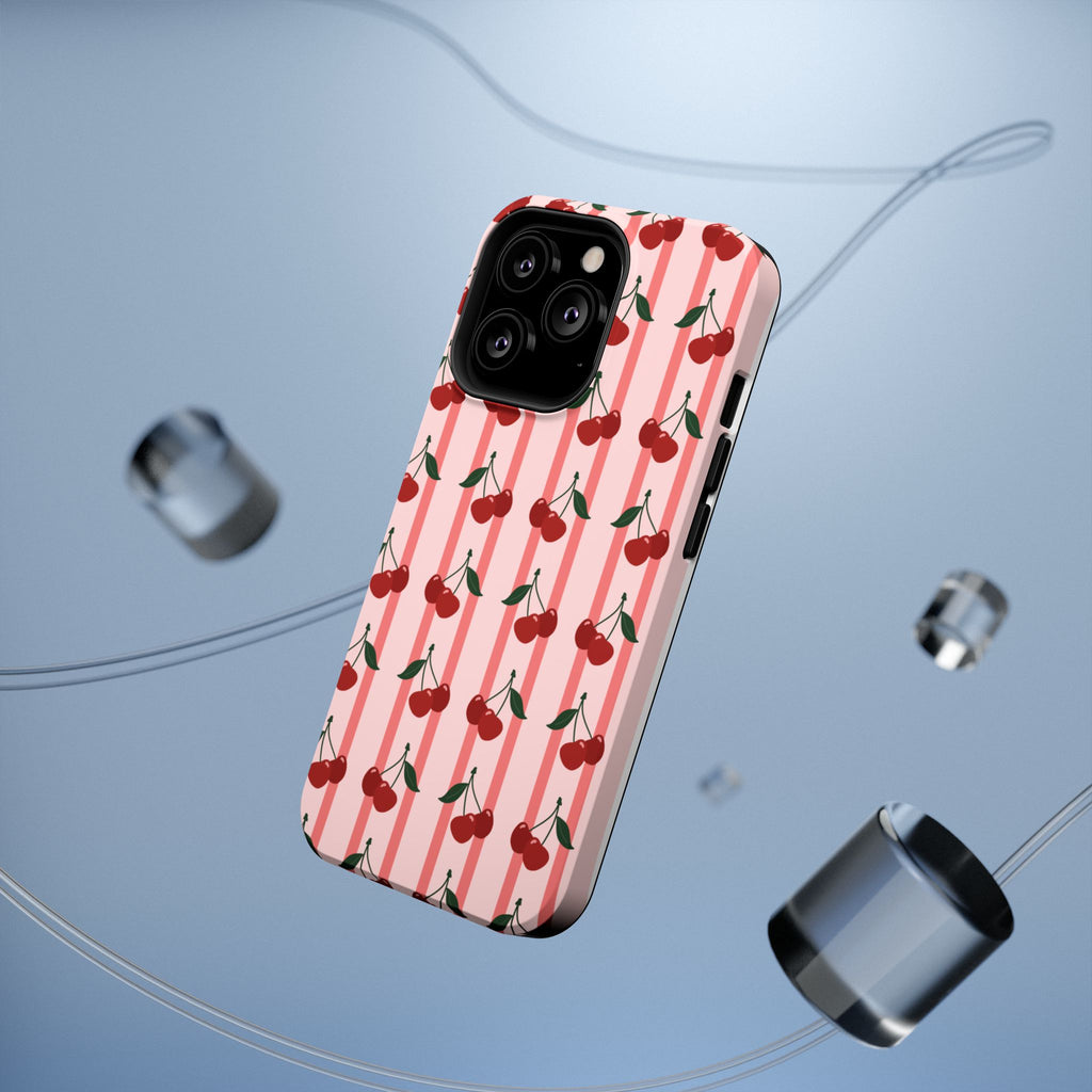 Cherry Kiss MagSafe Impact-Resistant Case