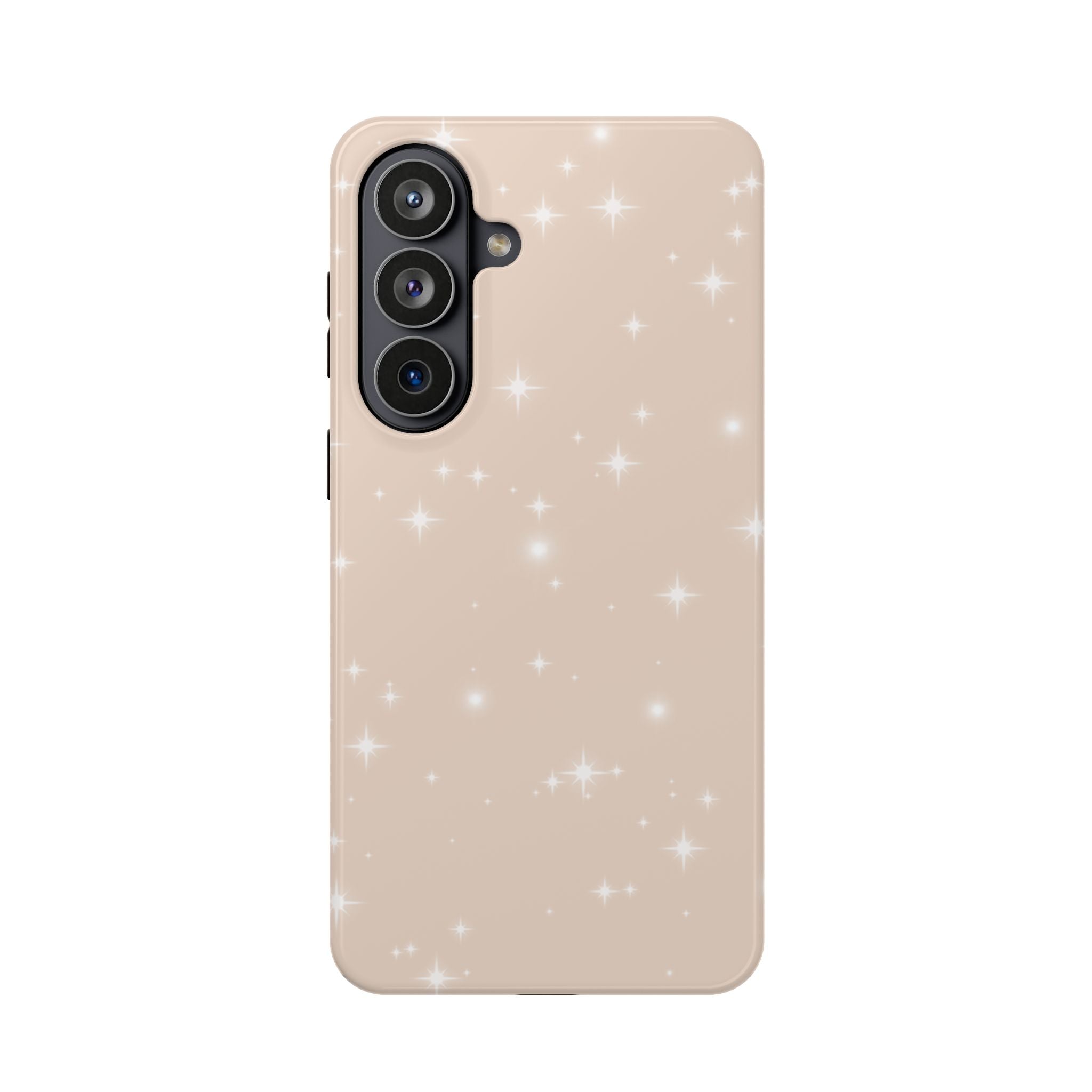 Sparkling Beige Impact-Resistant MagSafe Phone Case