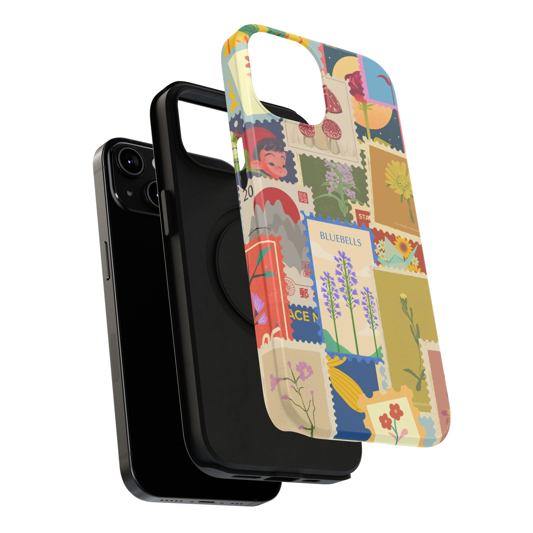 Botanical Journey Impact-Resistant MagSafe Phone Case