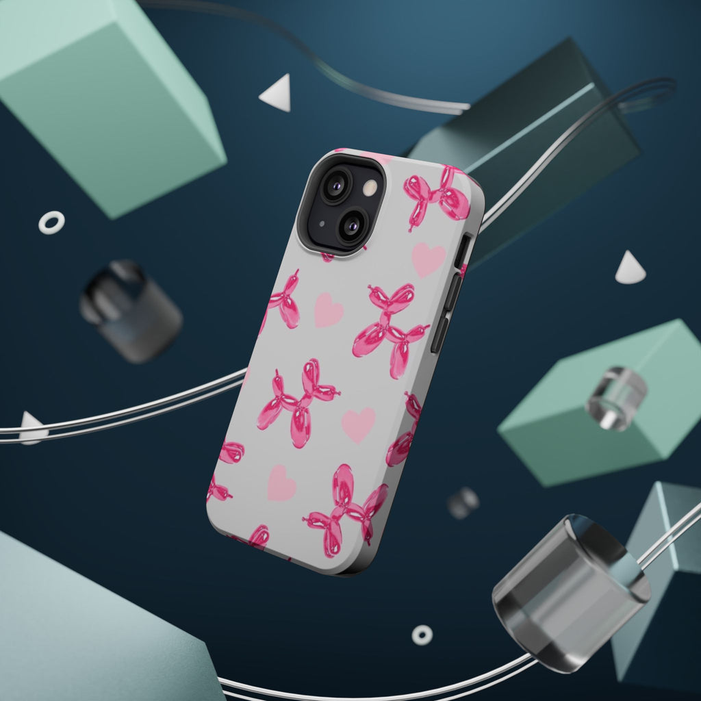 Balloon Charm Impact-Resistant MagSafe phone case