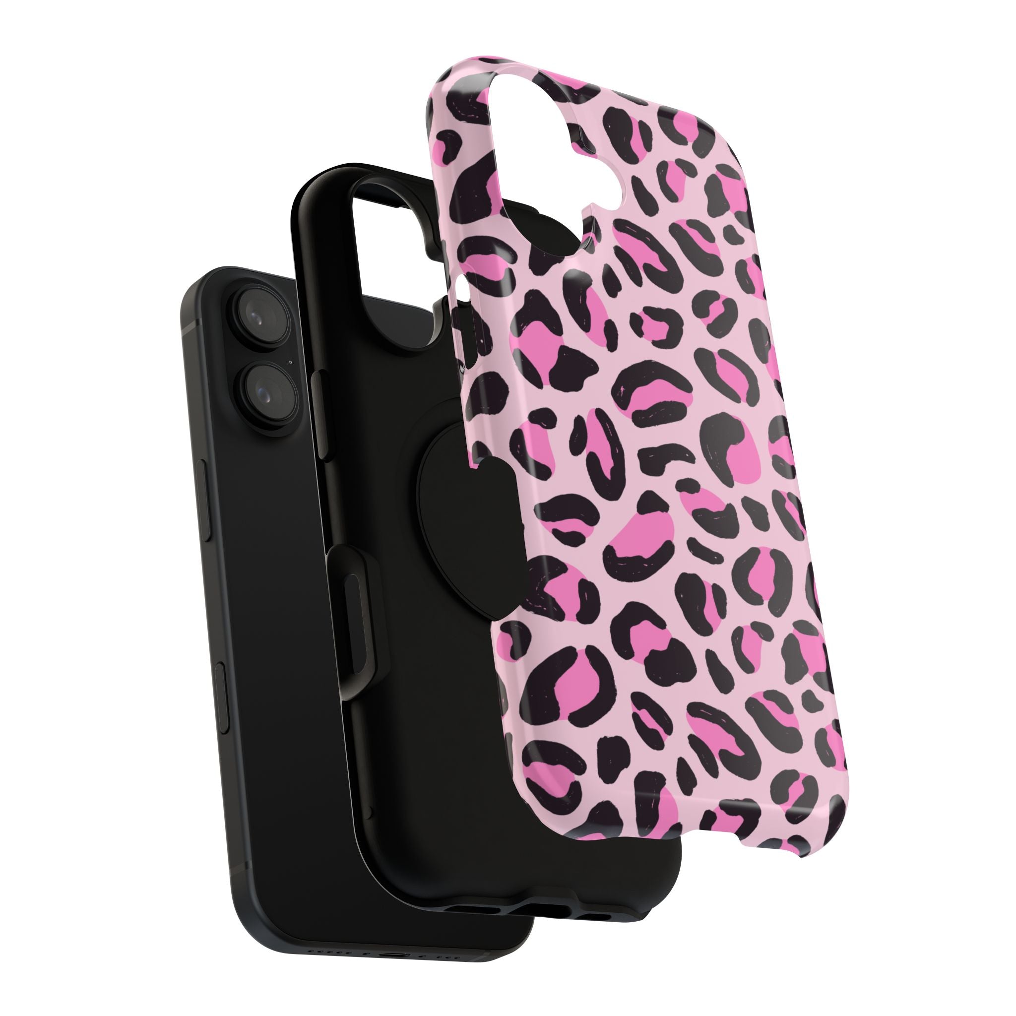 Pink Safari Impact-Resistant MagSafe Phone Case
