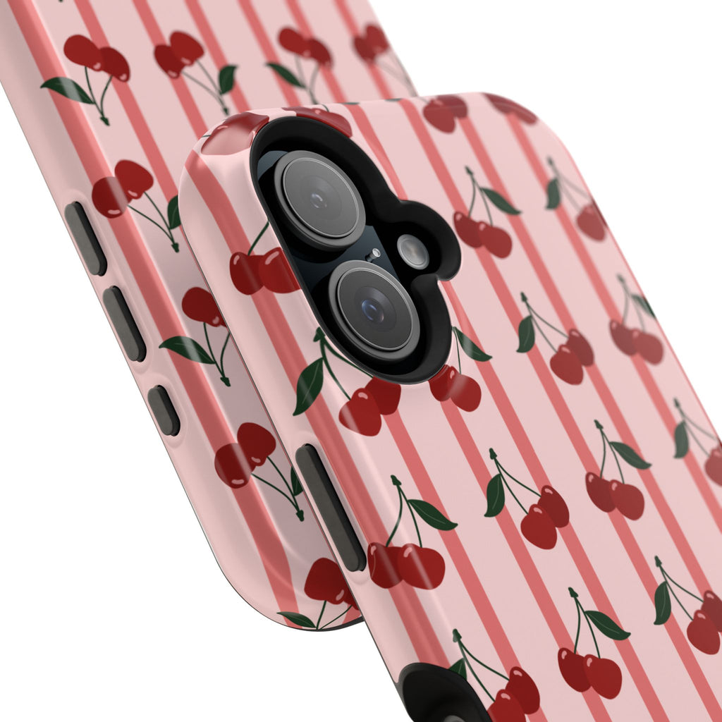 Cherry Kiss MagSafe Impact-Resistant Case