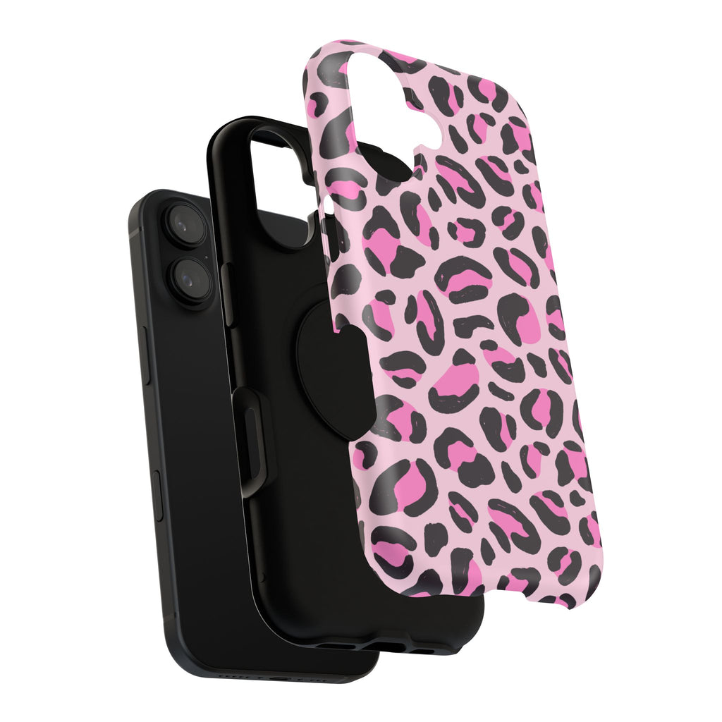 Pink Safari Impact-Resistant MagSafe Phone Case