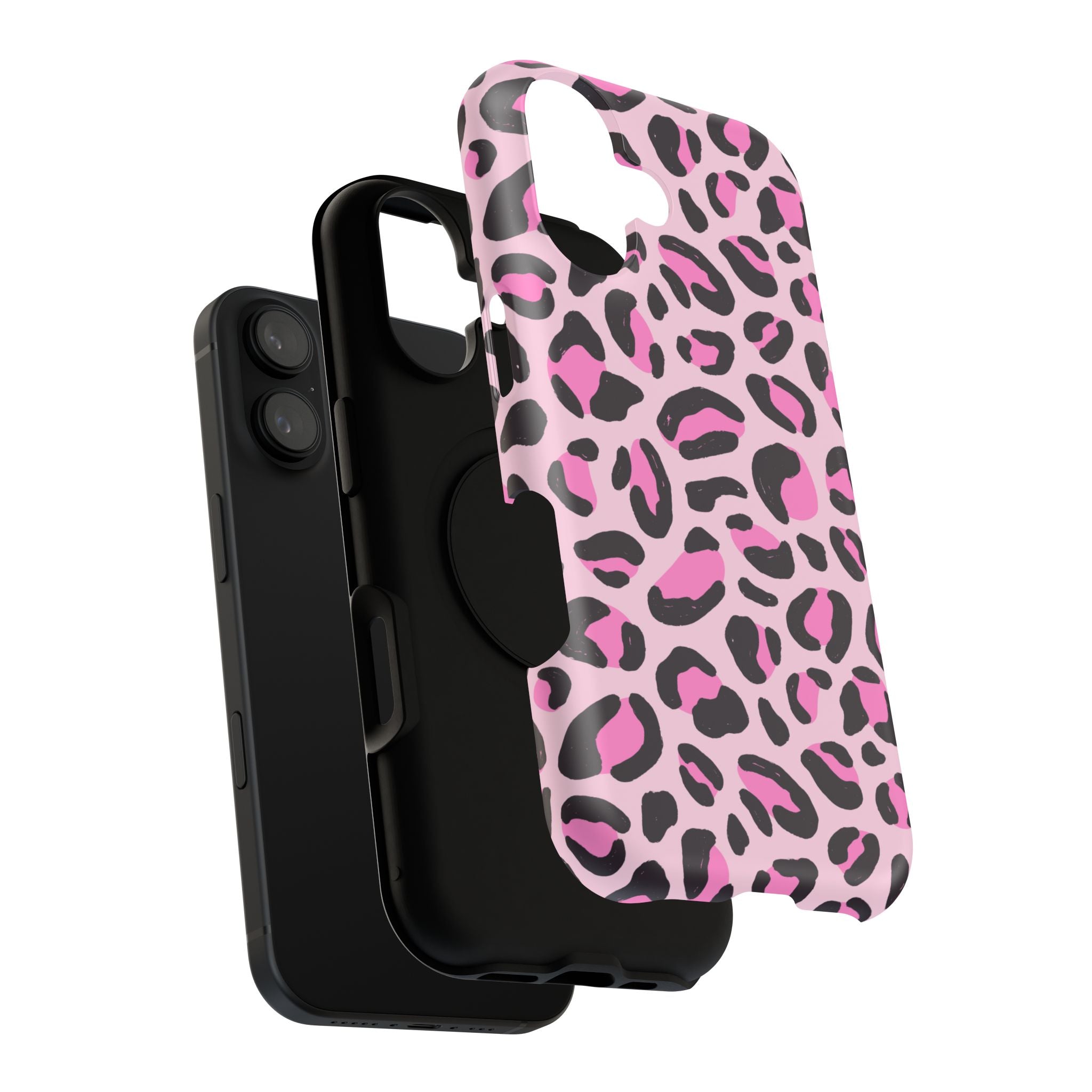 Pink Safari Impact-Resistant MagSafe Phone Case