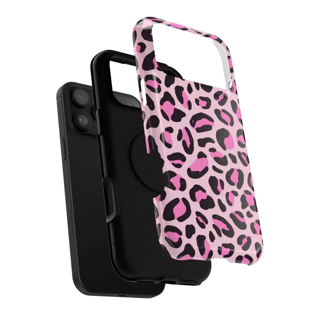 Pink Safari Impact-Resistant MagSafe Phone Case