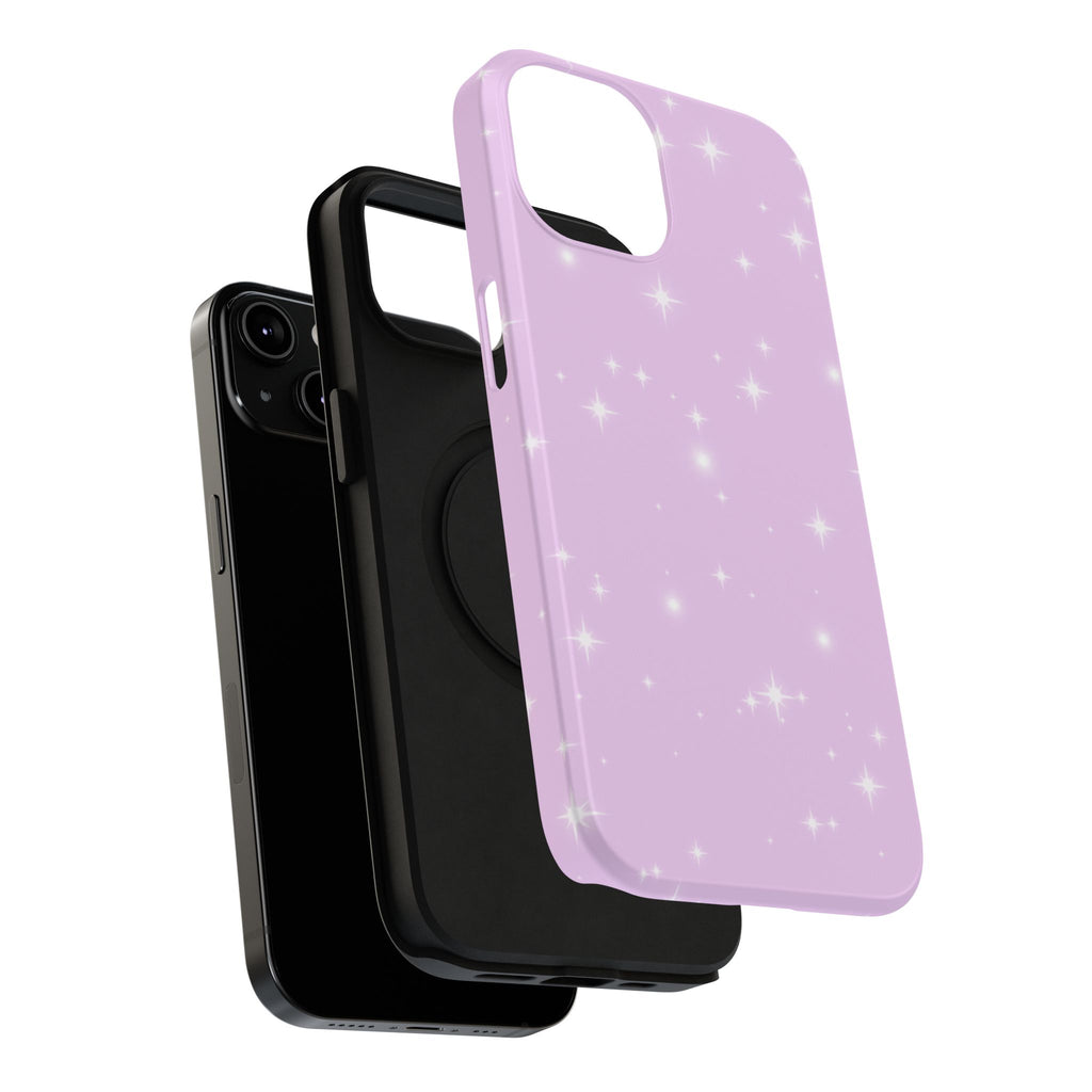 Sparkling Lilac Impact MagSafe Phone Case
