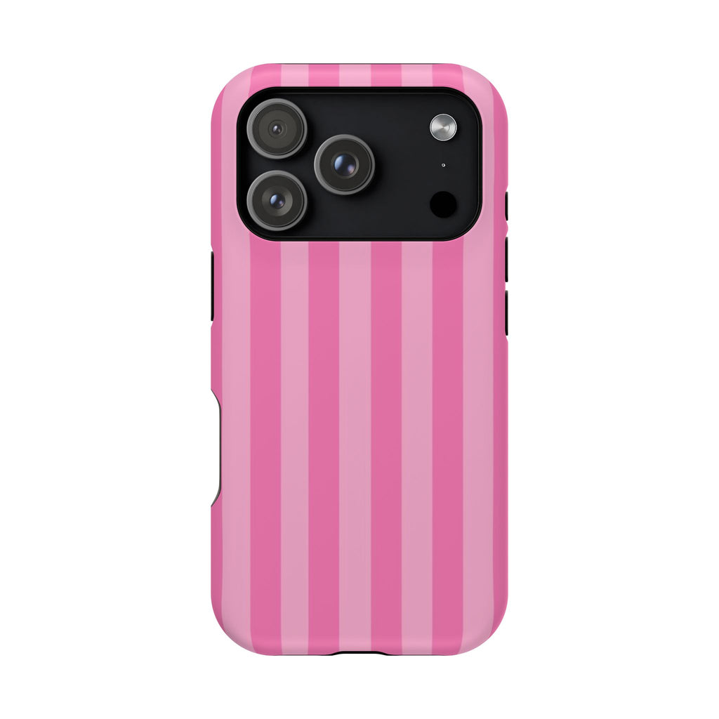 Pretty In Stripes Impact-Resistant MagSafe Phone Case