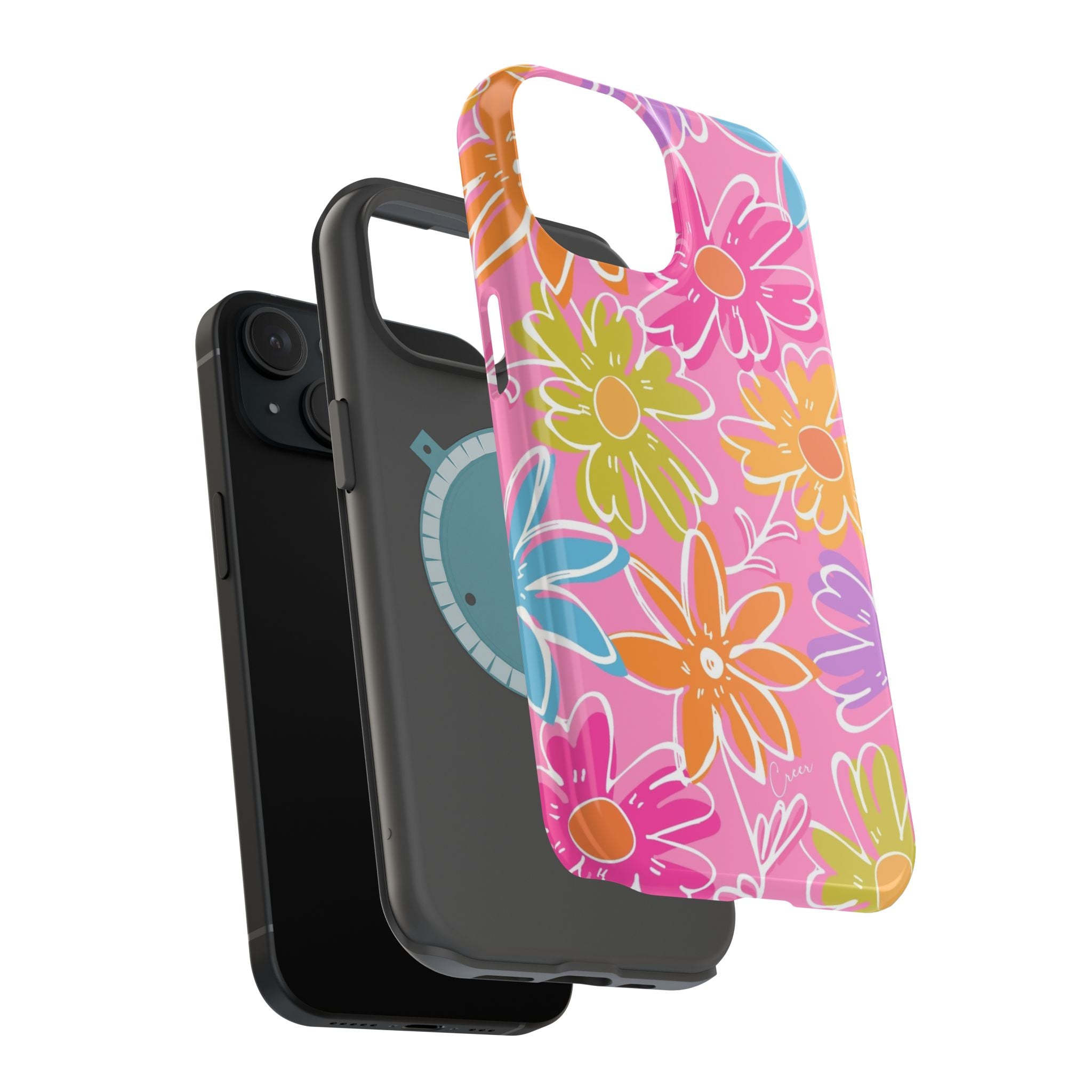 Flower Fiesta Impact-Resistant MagSafePhone Case