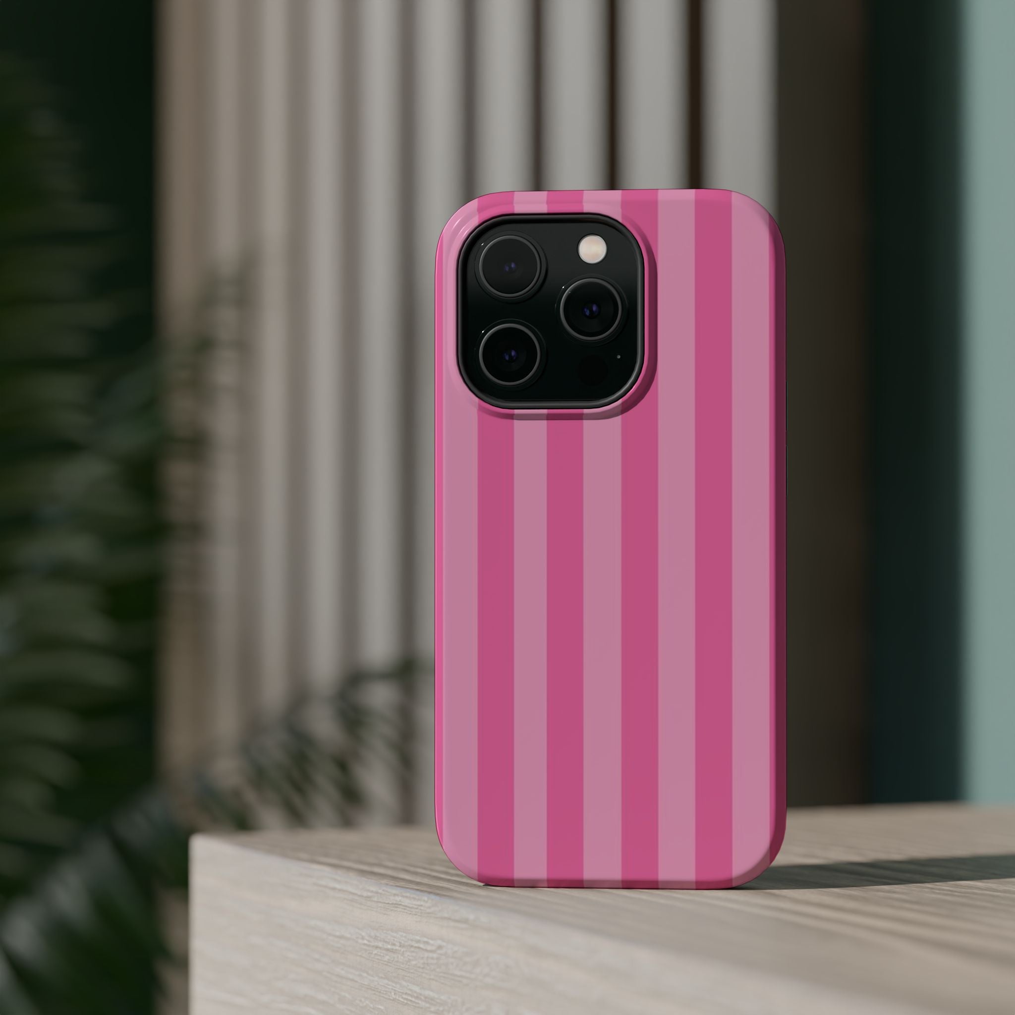 Pretty In Stripes Impact-Resistant MagSafe Phone Case