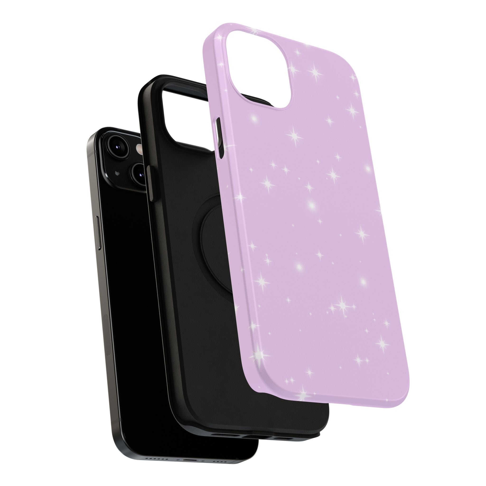 Sparkling Lilac Impact MagSafe Phone Case