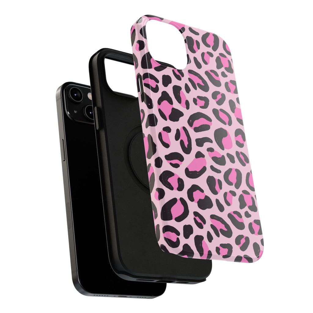 Pink Safari Impact-Resistant MagSafe Phone Case