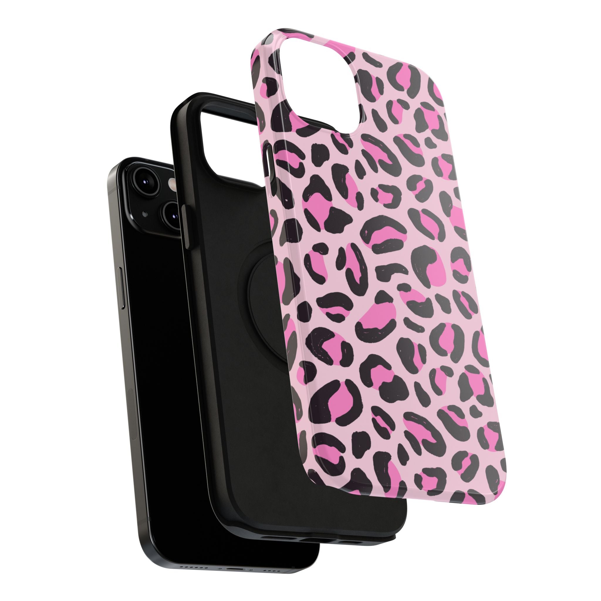 Pink Safari Impact-Resistant MagSafe Phone Case