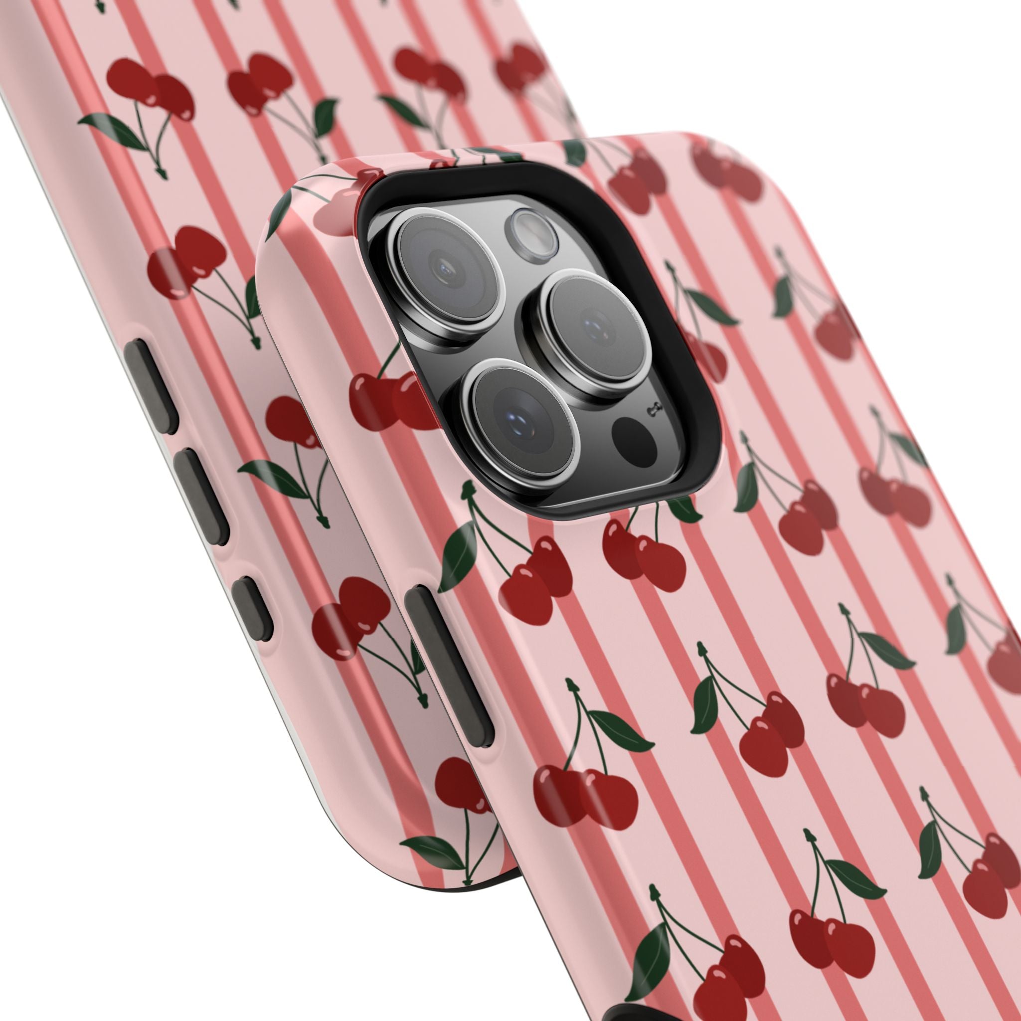 Cherry Kiss MagSafe Impact-Resistant Case