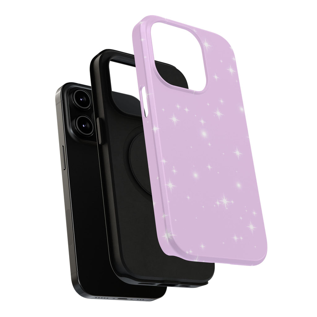 Sparkling Lilac Impact MagSafe Phone Case