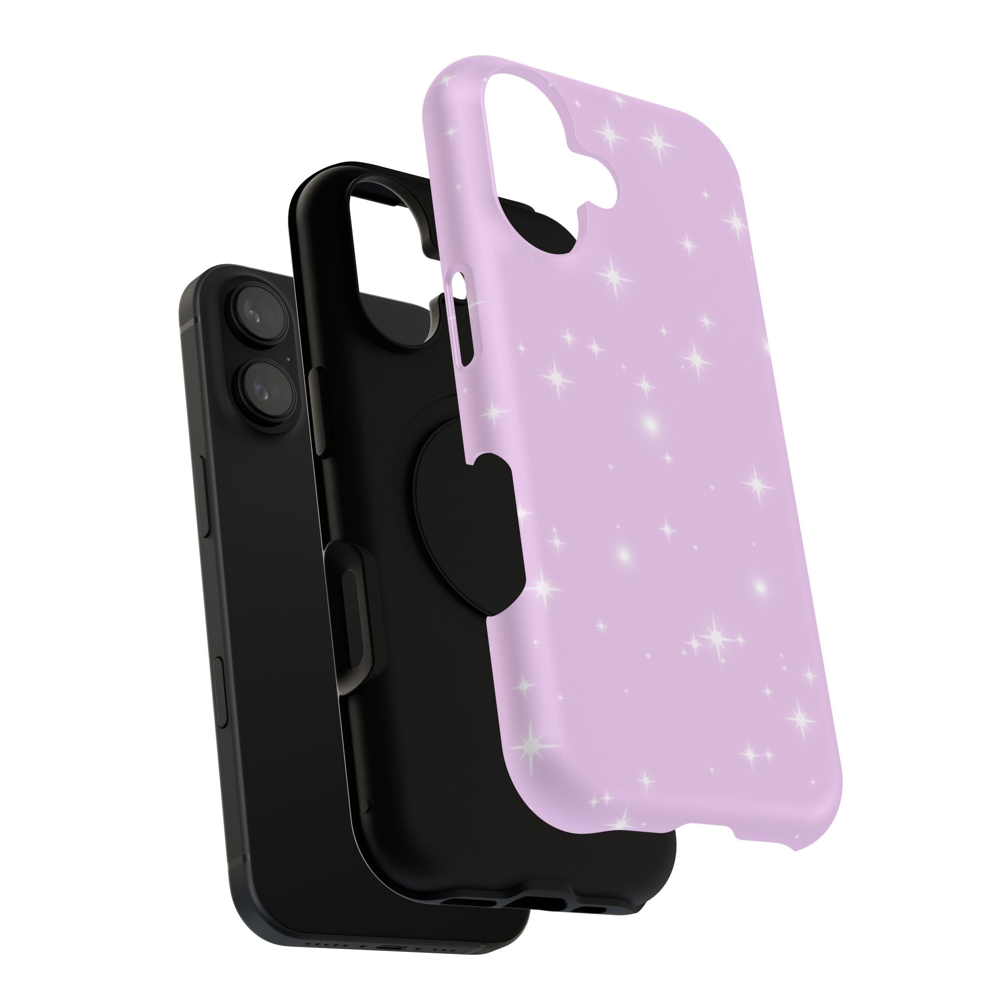 Sparkling Lilac Impact MagSafe Phone Case