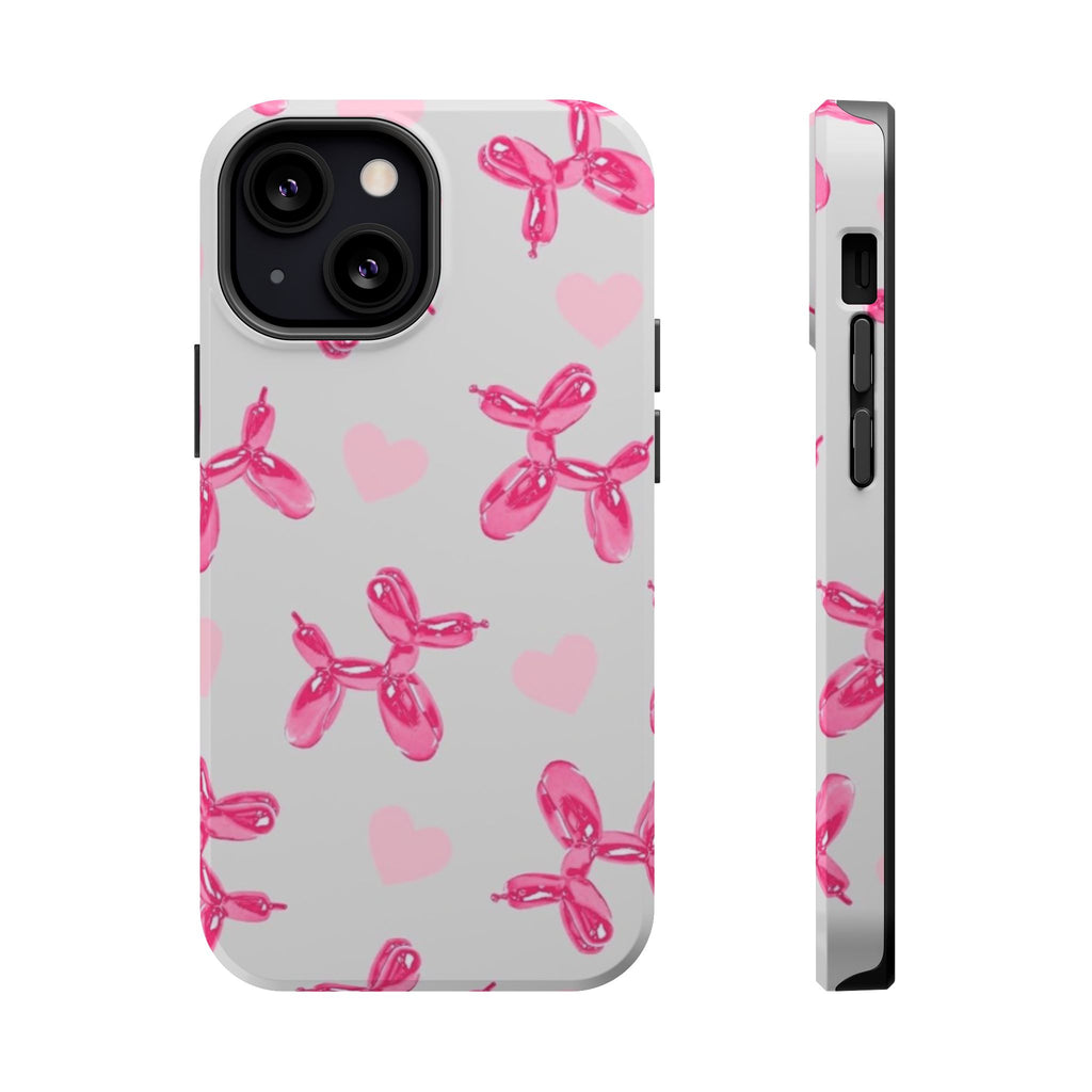 Balloon Charm Impact-Resistant MagSafe phone case