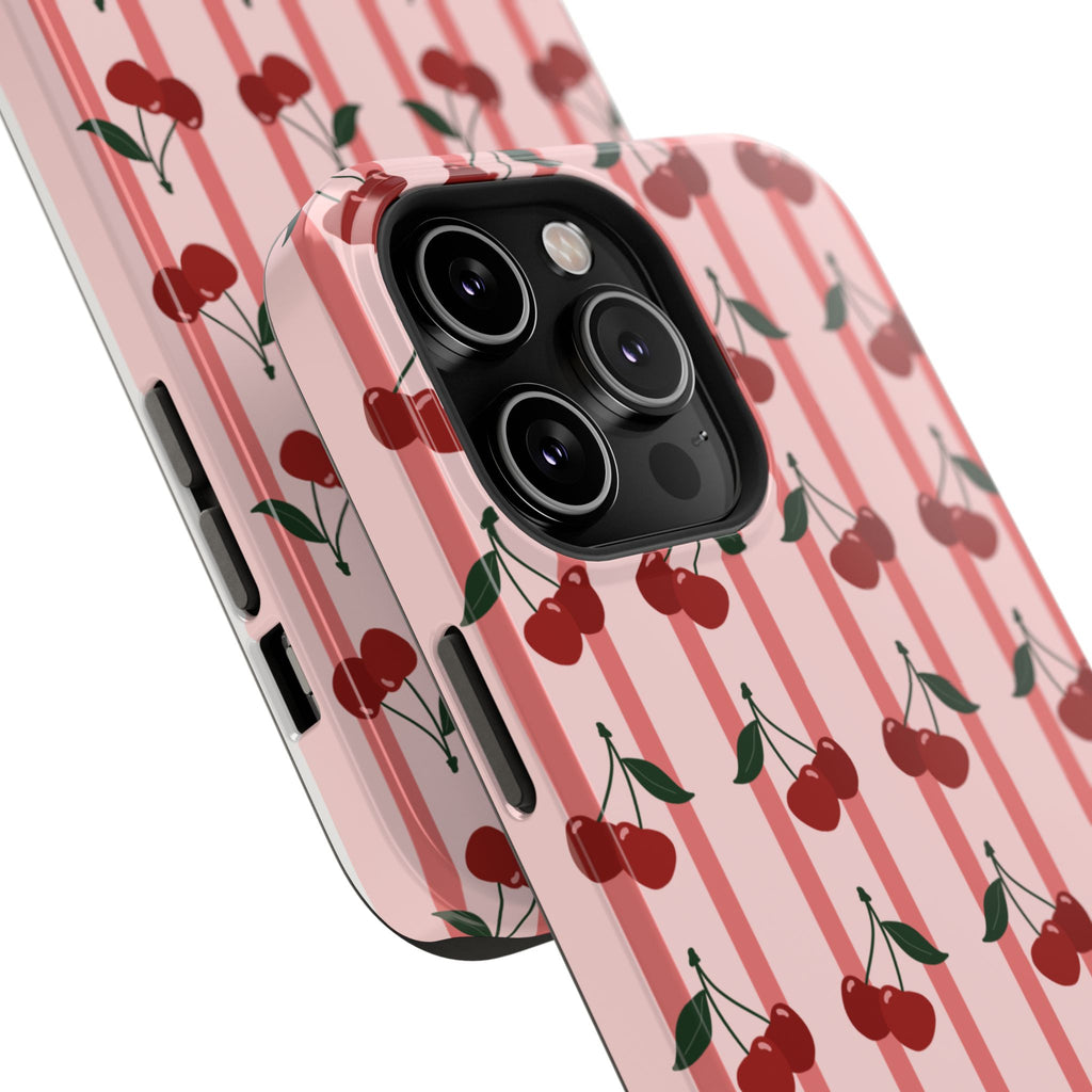 Cherry Kiss MagSafe Impact-Resistant Case