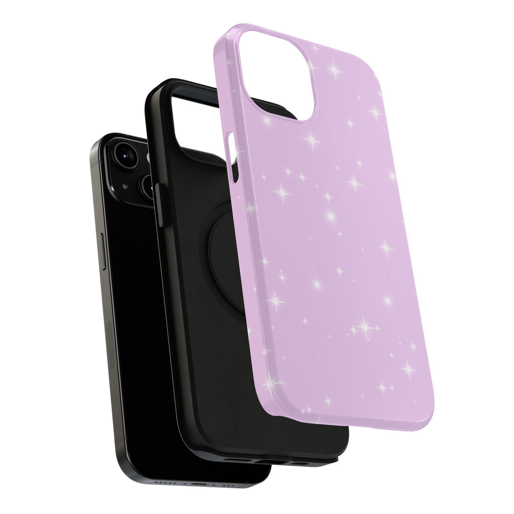 Sparkling Lilac Impact MagSafe Phone Case