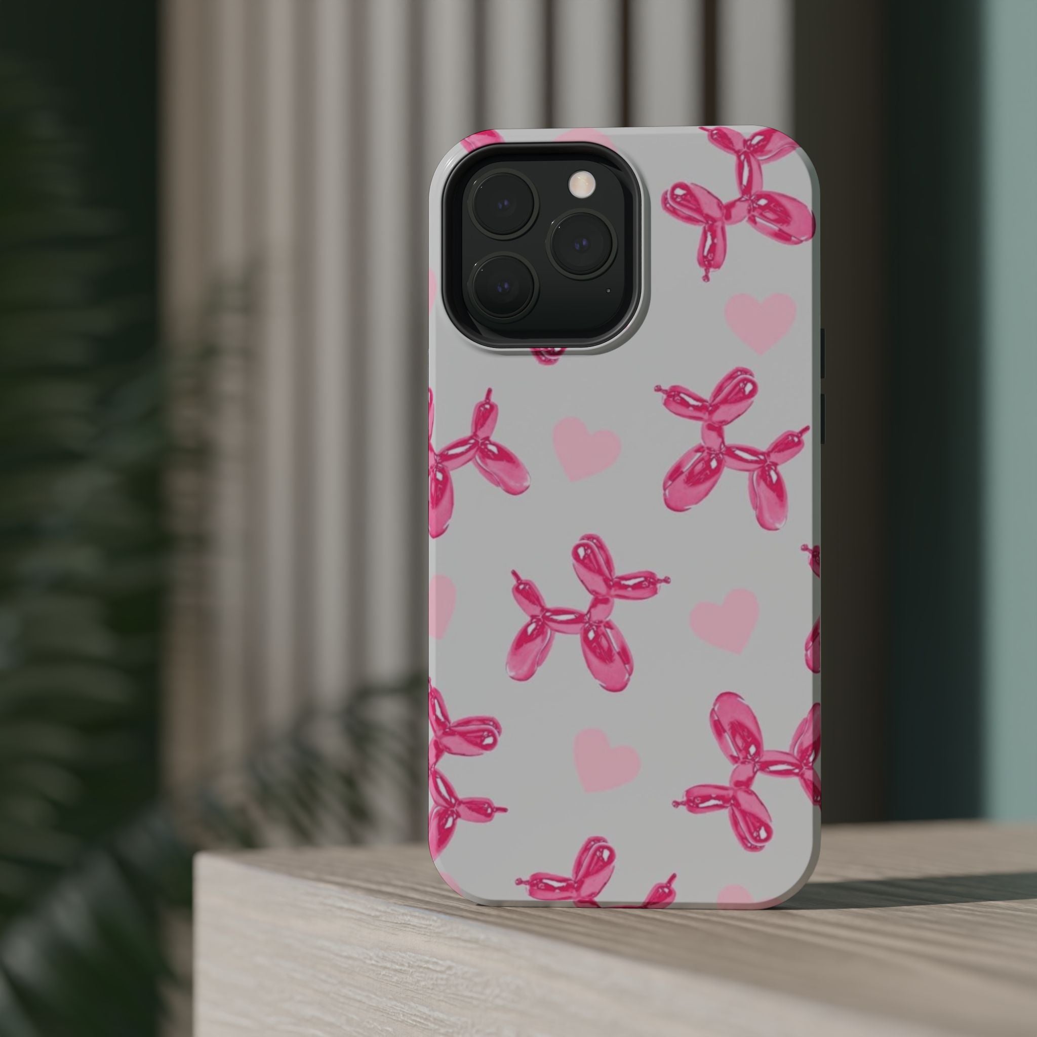 Balloon Charm Impact-Resistant MagSafe phone case