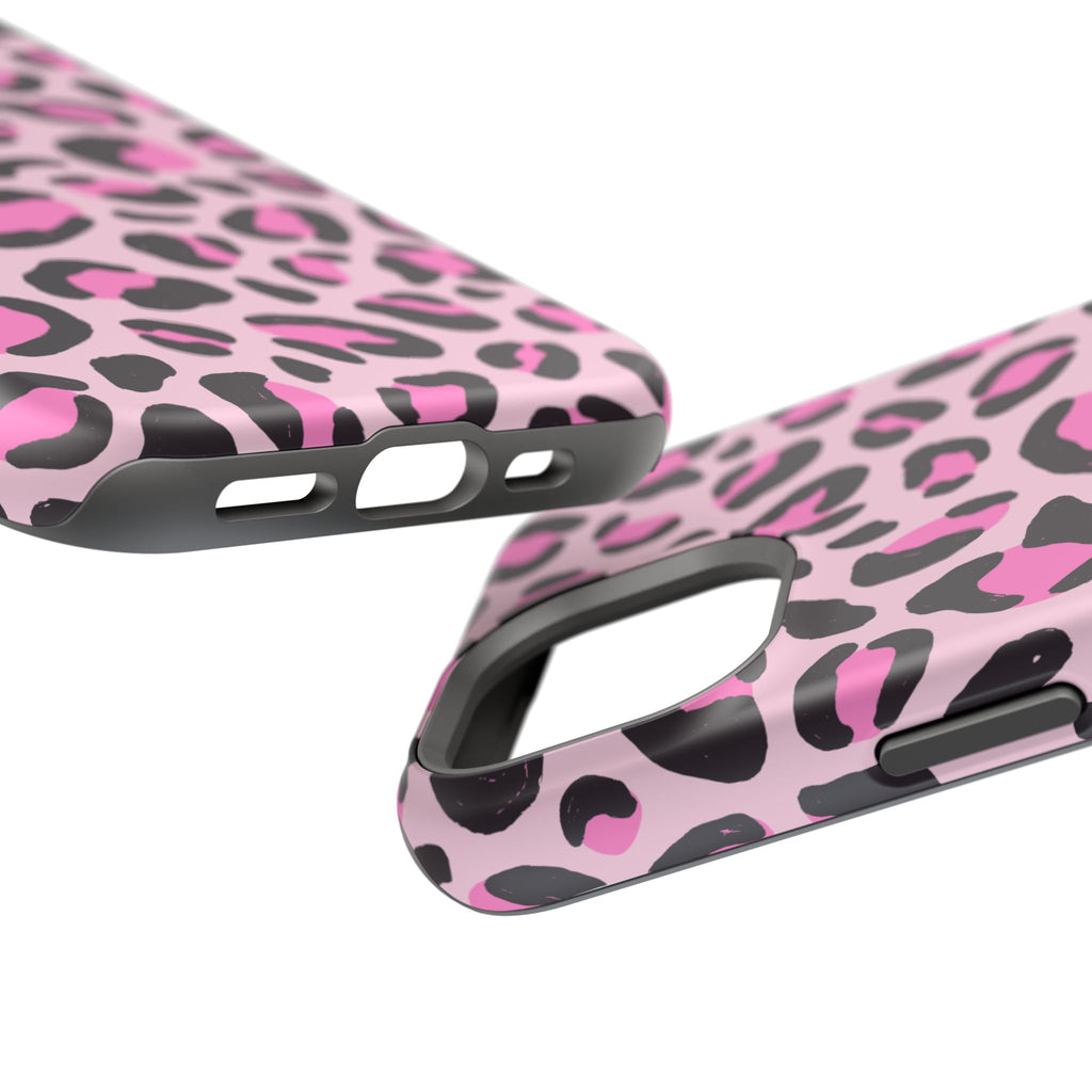 Pink Safari Impact-Resistant MagSafe Phone Case