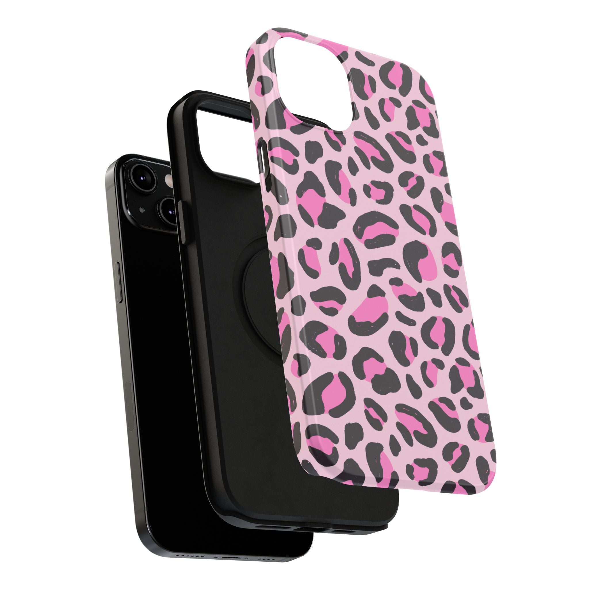 Pink Safari Impact-Resistant MagSafe Phone Case