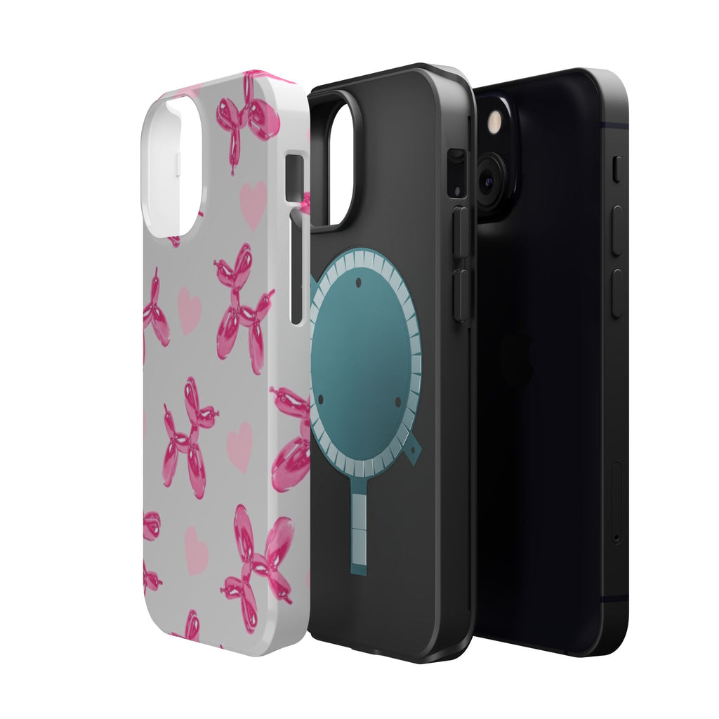 Balloon Charm Impact-Resistant MagSafe phone case