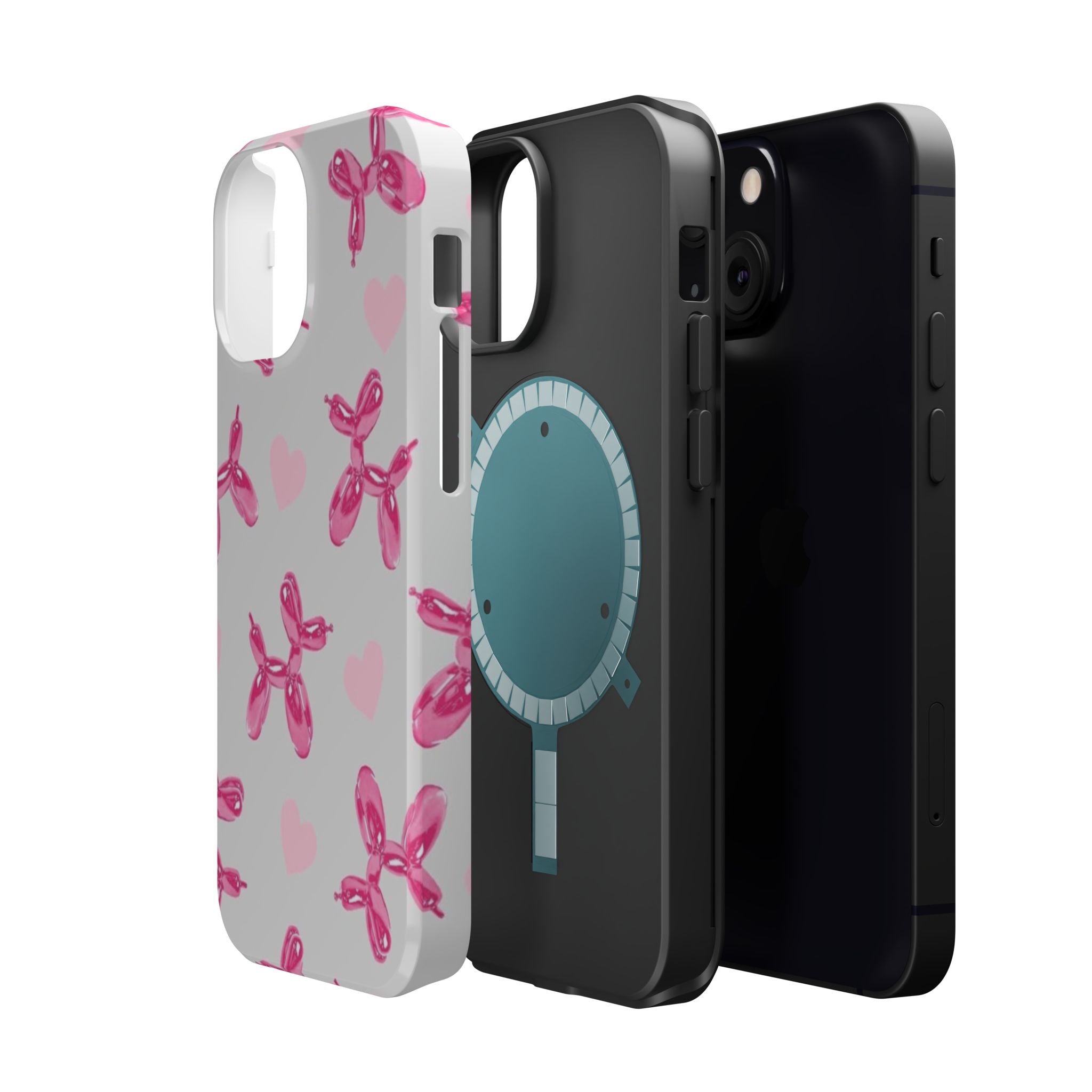 Balloon Charm Impact-Resistant MagSafe phone case