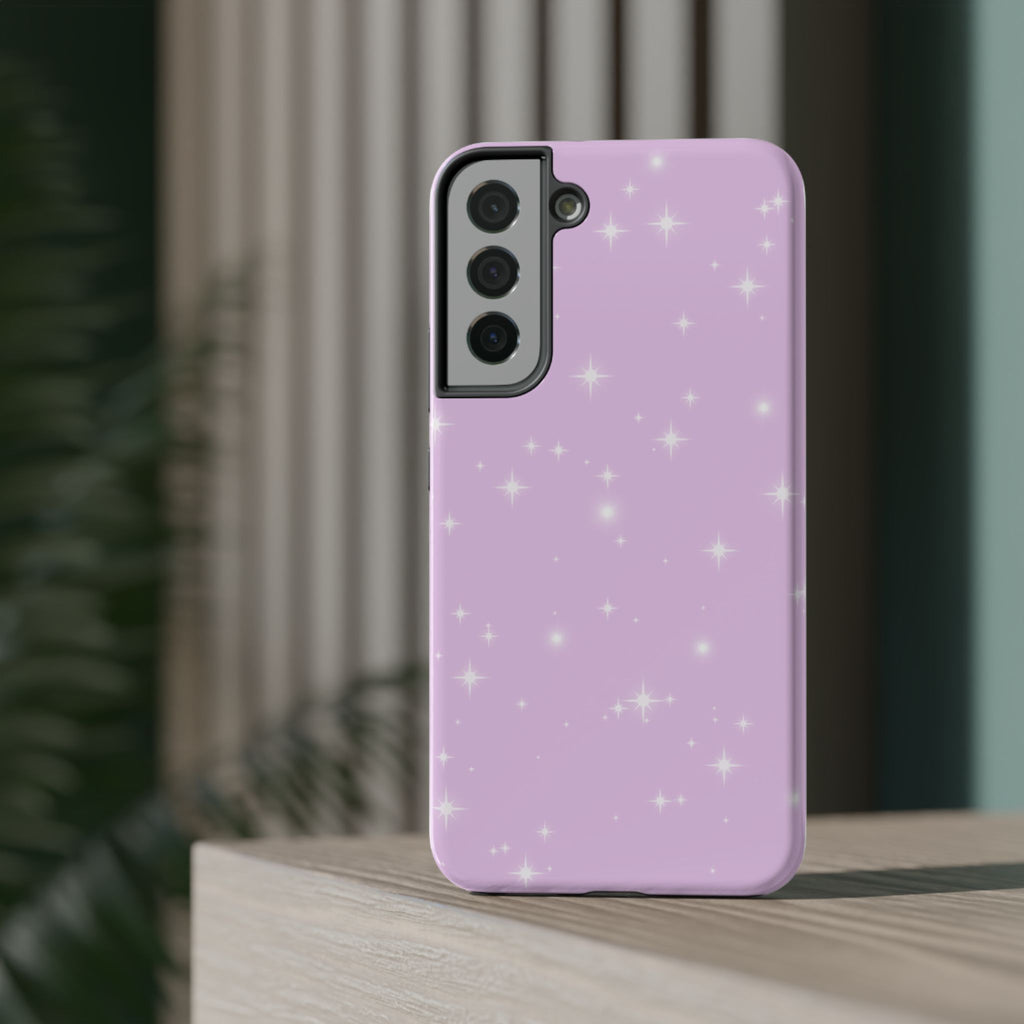 Sparkling Lilac Impact MagSafe Phone Case