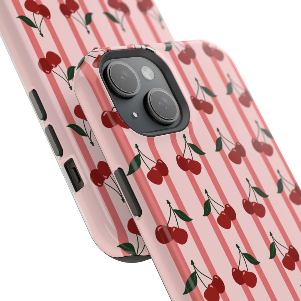 Cherry Kiss MagSafe Impact-Resistant Case