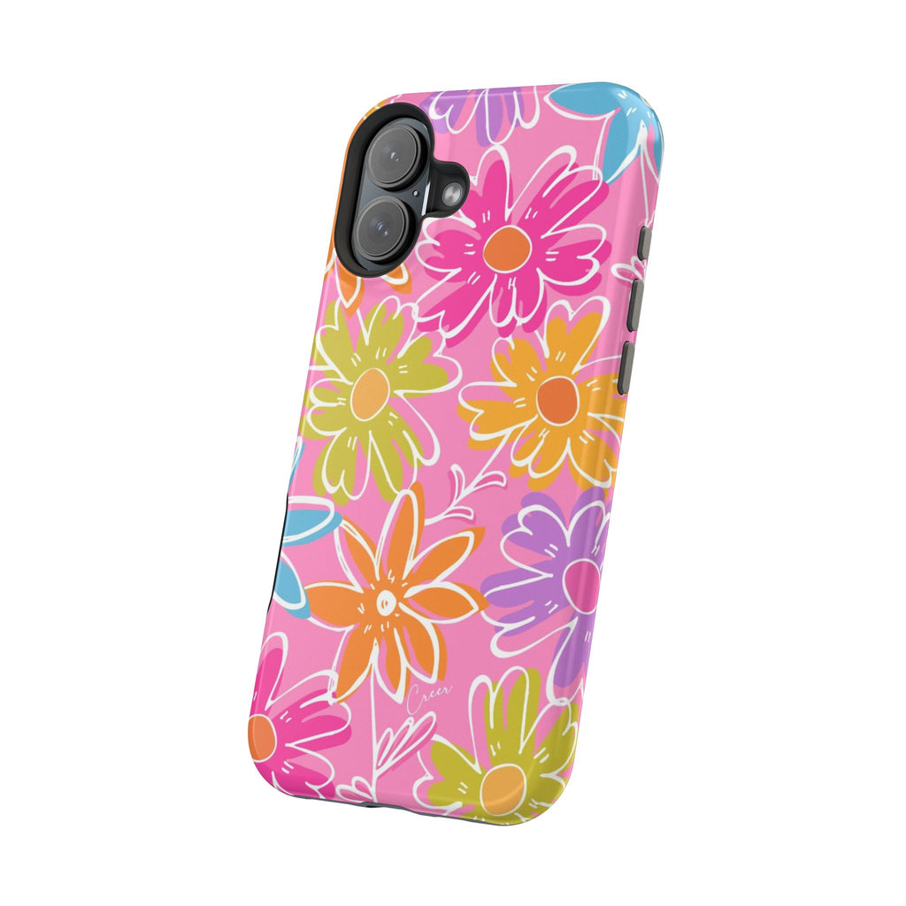 Flower Fiesta Impact-Resistant MagSafePhone Case