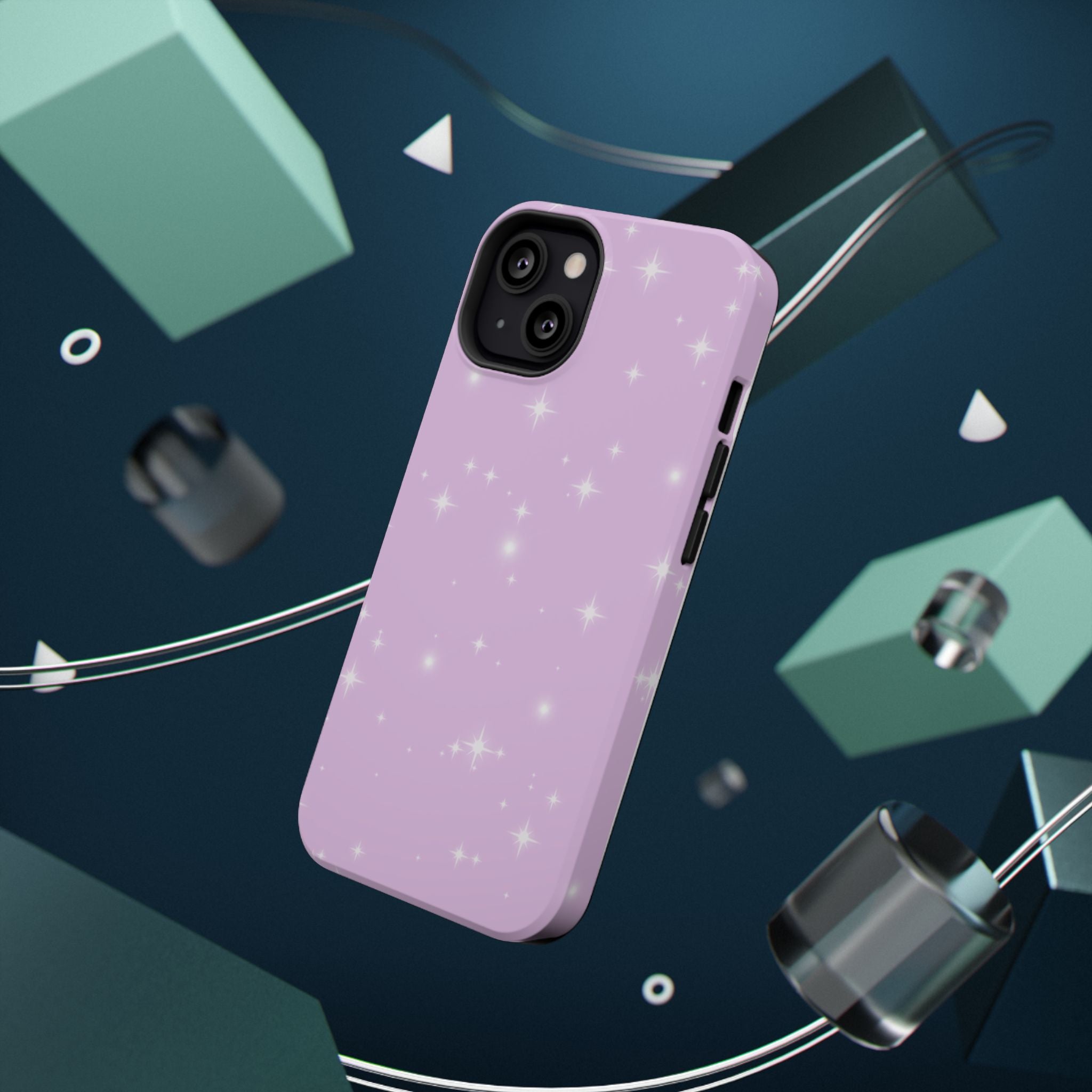 Sparkling Lilac Impact MagSafe Phone Case