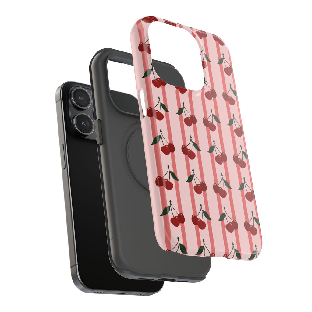 Cherry Kiss MagSafe Impact-Resistant Case